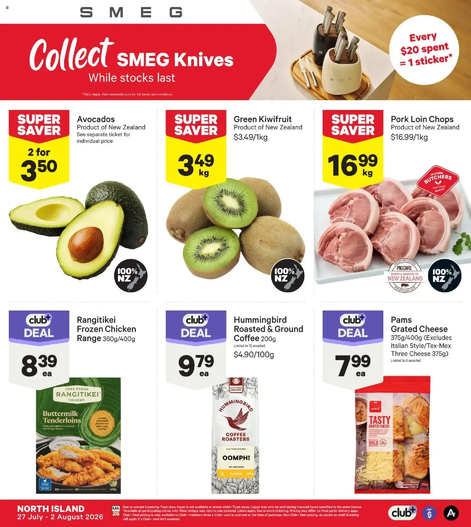 SMEG Collect SMEG Knives, New World Specials from 27 July to 2 August 2026 - Catalogue Page 1