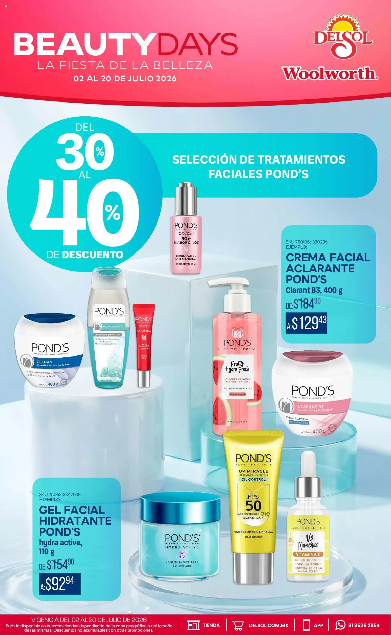 Catálogo de Del Sol y Woolworth katalog Beauty Days (02/07/2026 - 20/07/2026) - catálogo en línea 2 de julio al 20 de julio 2026 - Pagina 15