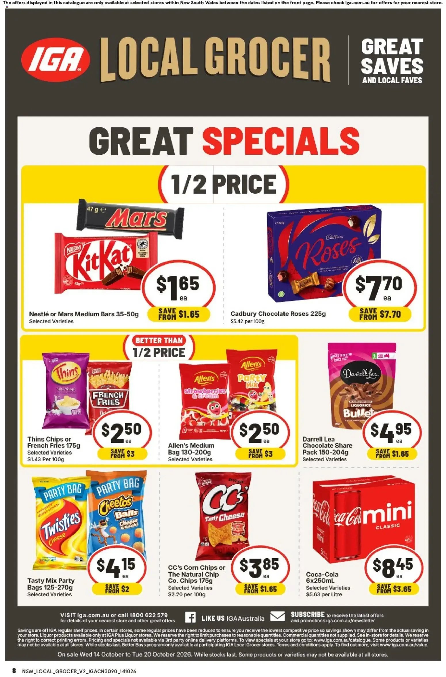 IGA Local Grocer - Great Saves and Local Faves - Catalogue valid from 14 October to 20 October 2026 - page 2