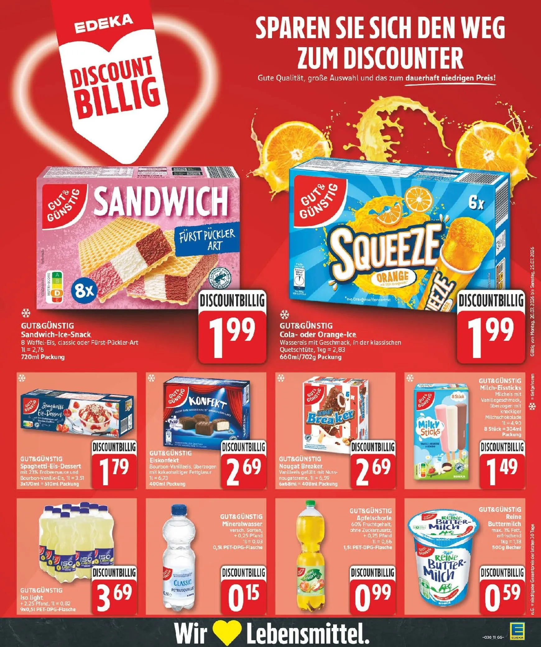 Edeka Prospekt nächste Woche – von Montag 20.07.2026 bis Samstag 25.07.2026 von 20. Juli bis 25. Juli 2026 - Prospekt seite 11