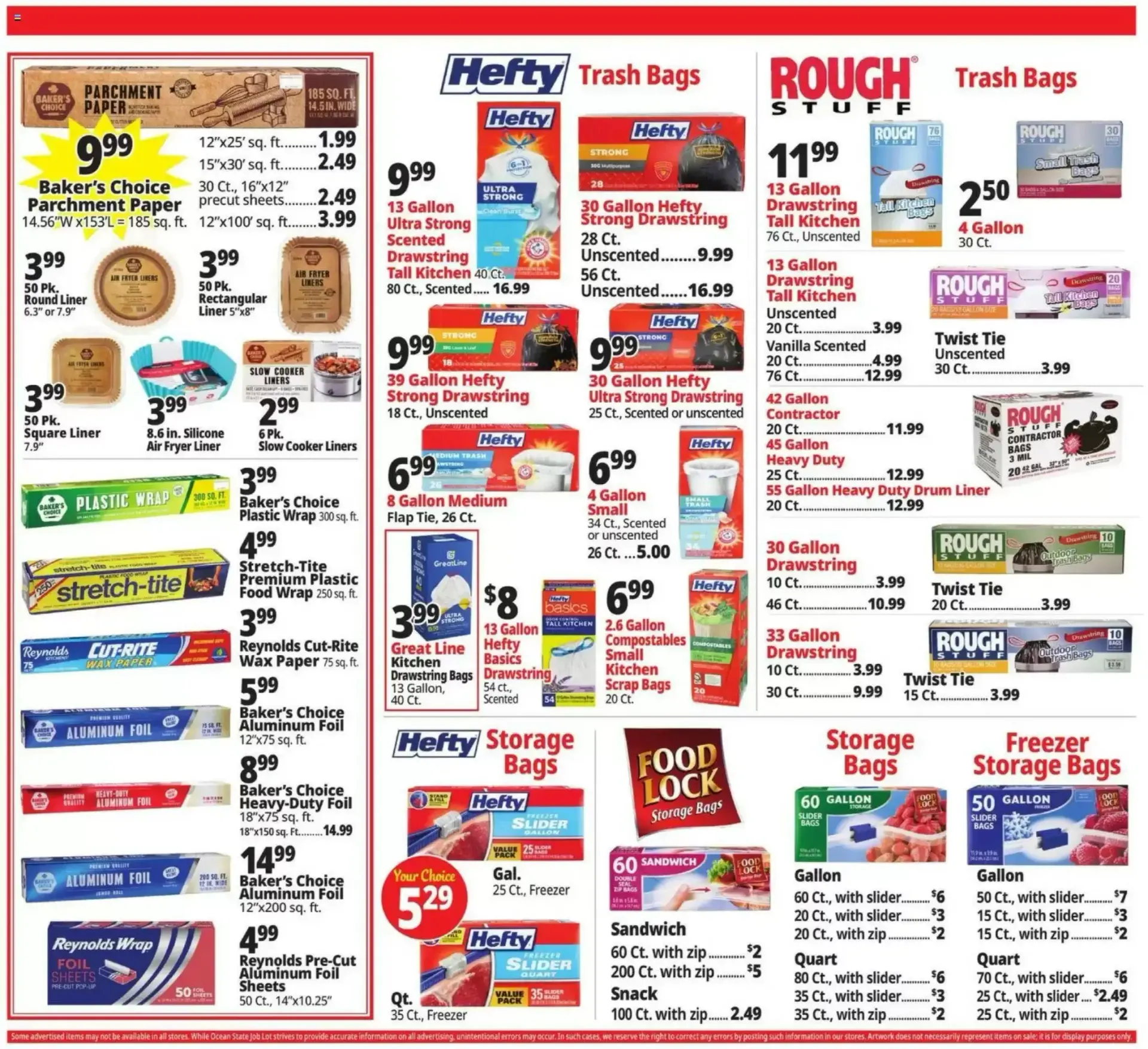 Weekly promotion Ocean State Job Lot flyer week 34 spanning from August 20 to August 26 2026 - Page 18 for Catalogue 365