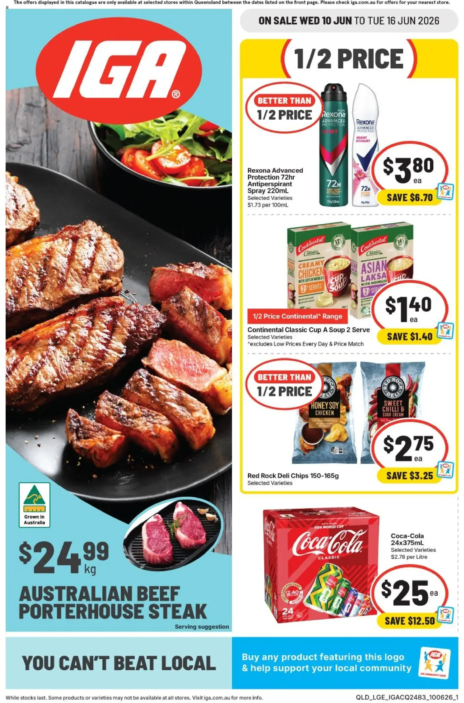 IGA catalogue valid from 10/06/2026 > Online Australia - Catalogue valid from 10 June to 16 June 2026 - page 1