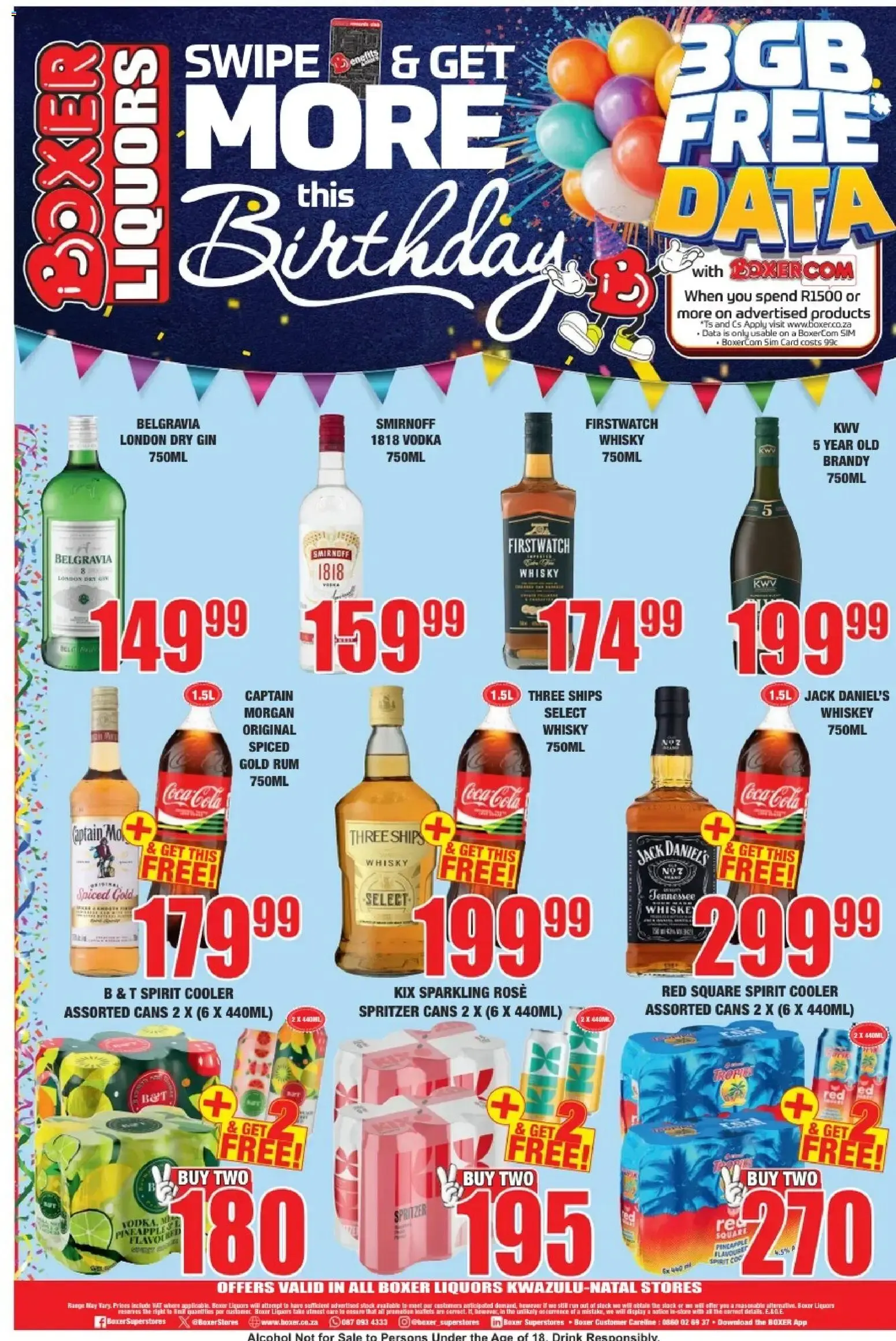 Boxer KwaZulu-Natal - Liquors (22/06/2026 - 08/07/2026) Online from 22 June to 8 July 2026 - Catalogue Page 4