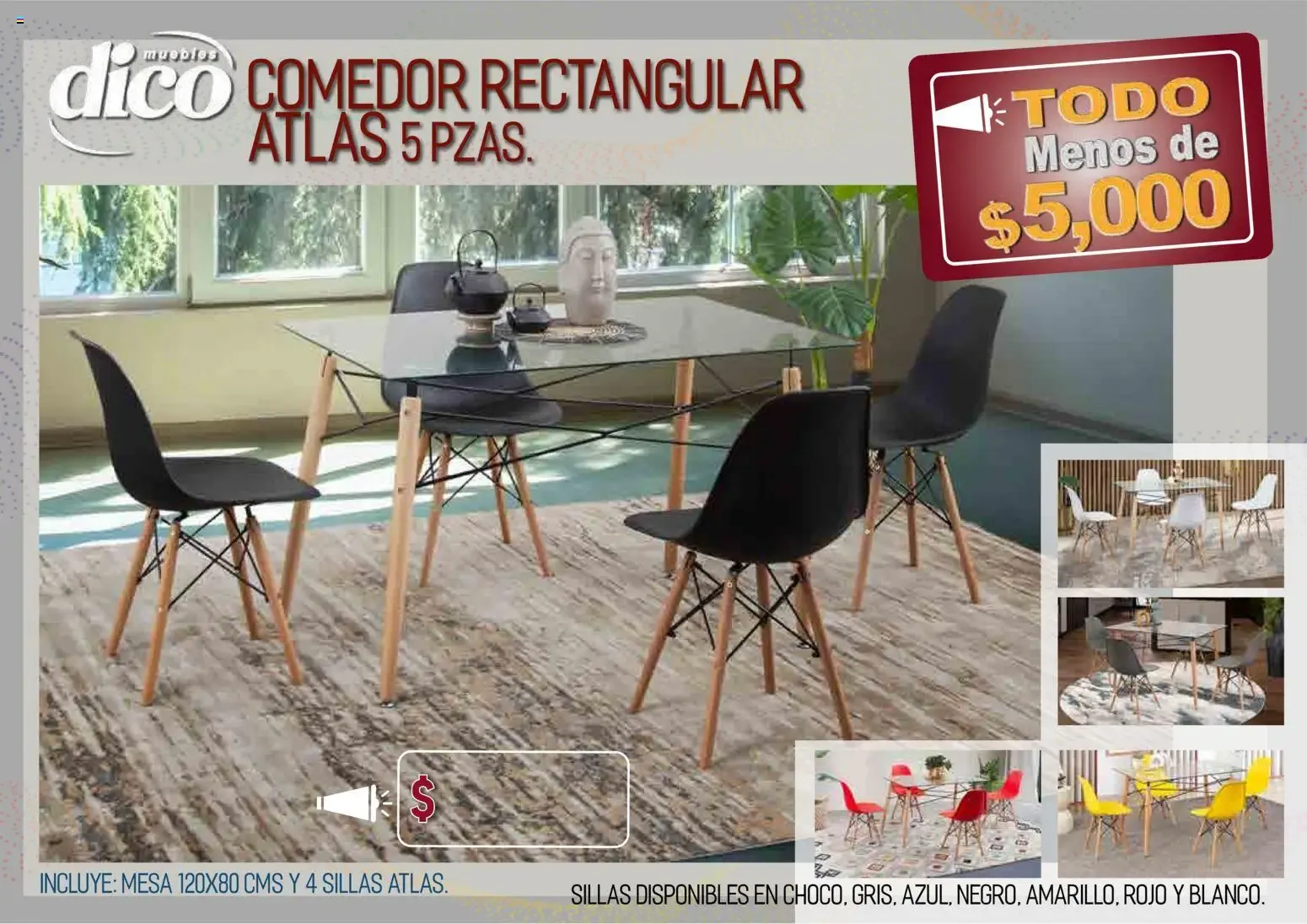 Catálogo de Muebles Dico - Todo Menos de $5,000 9 de abril al 31 de diciembre 2026 - Pagina 20