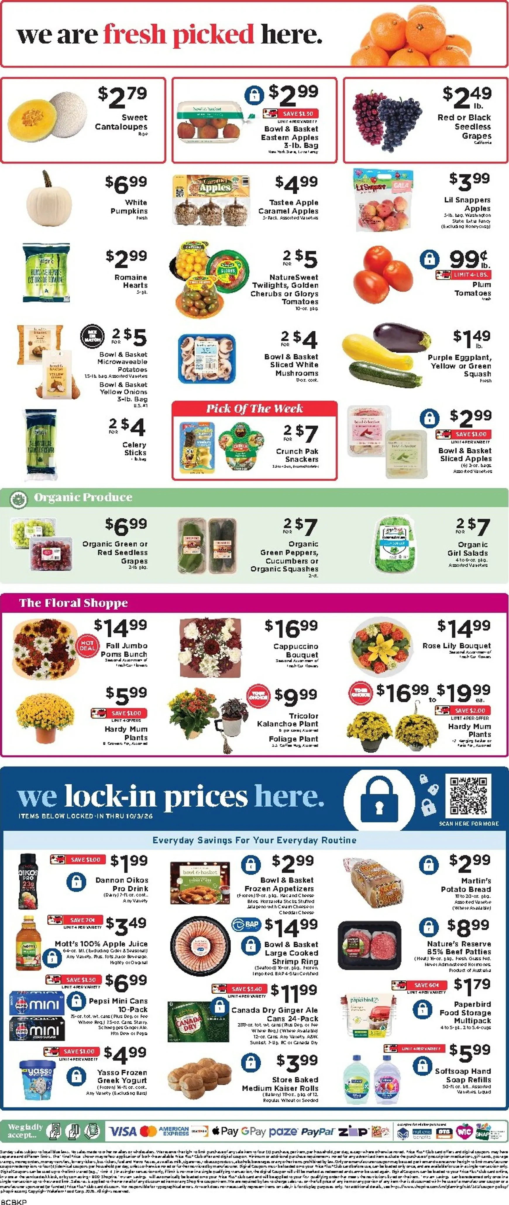 Weekly ad ShopRite: We value family meals here. from September 20 to September 26 2026 - Page 9