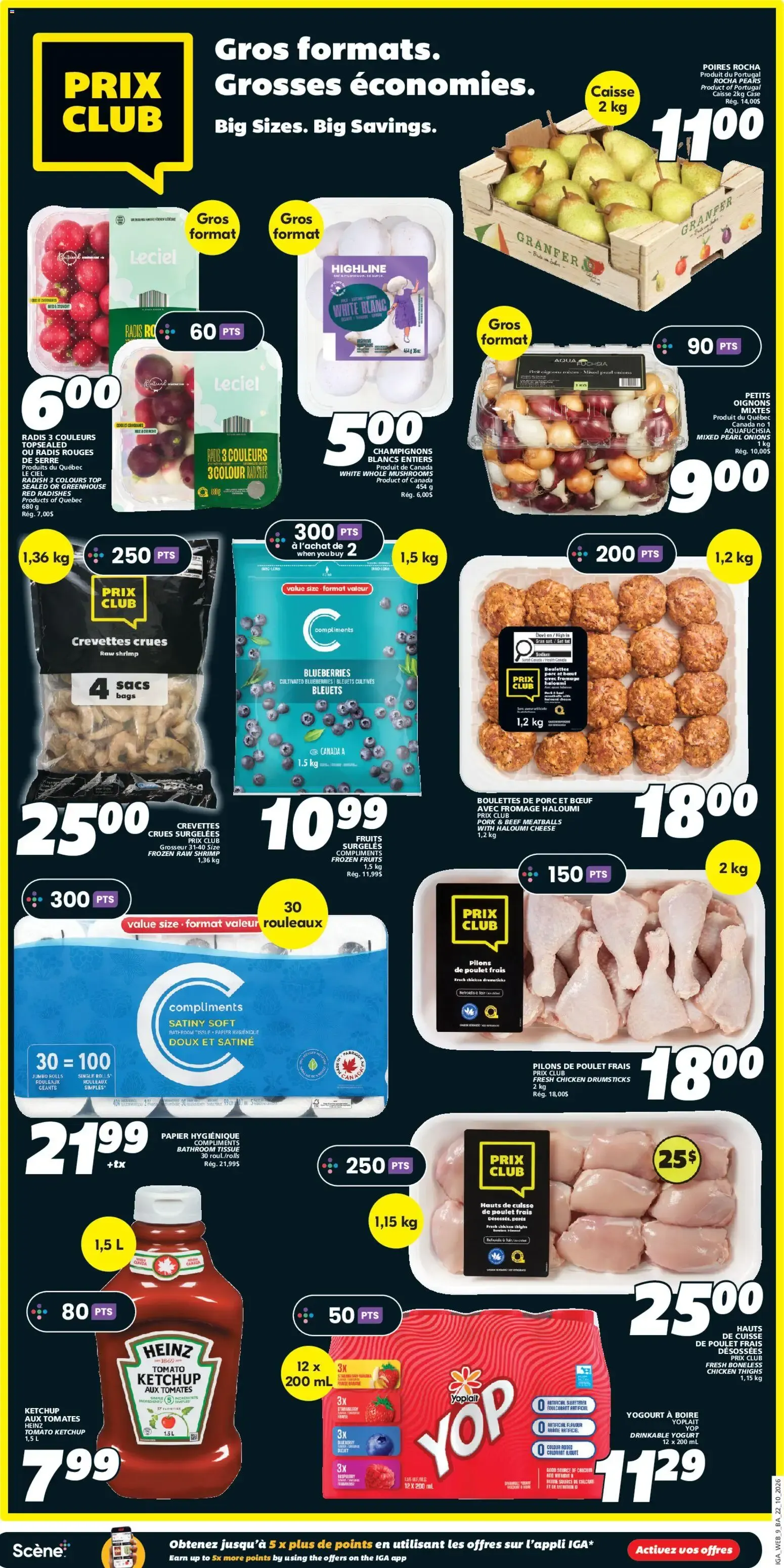 IGA weekly flyer / circulaire from Oct 22, 2026 > weekly specials & deals from October 22 to October 28 2026 - flyer page 12