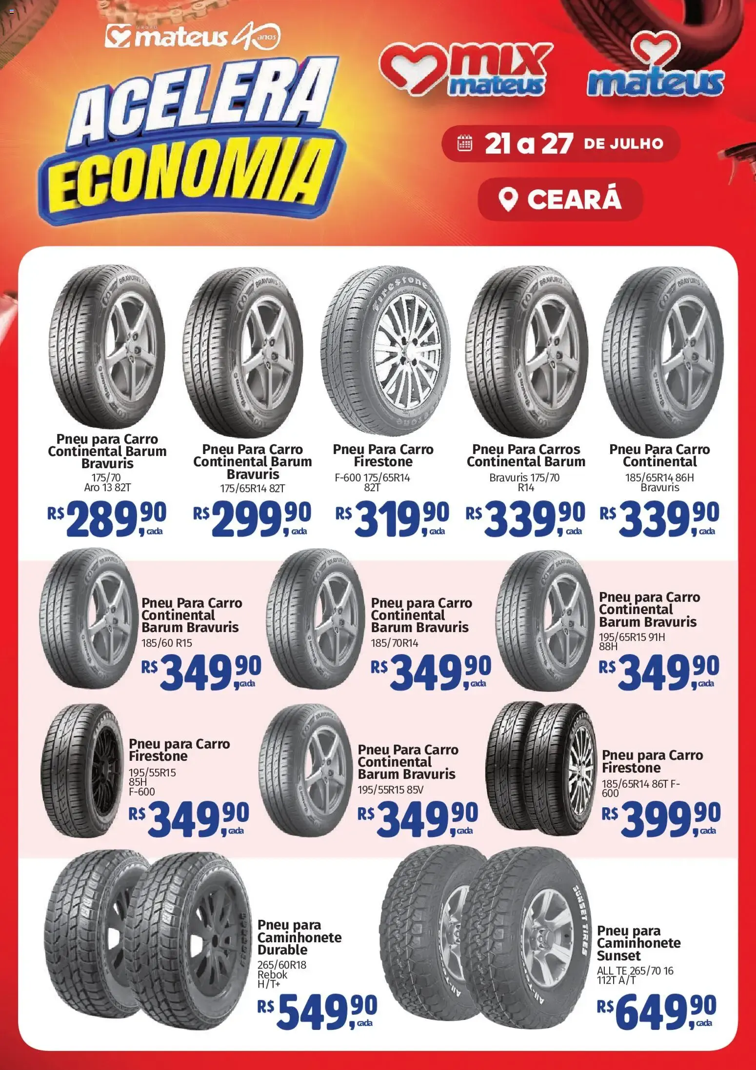 Encarte de Mateus ofertas Festival Automotivos de 21/07/2026 | Promoções Online 21 de julho até 27 de julho 2026 - Pagina 1