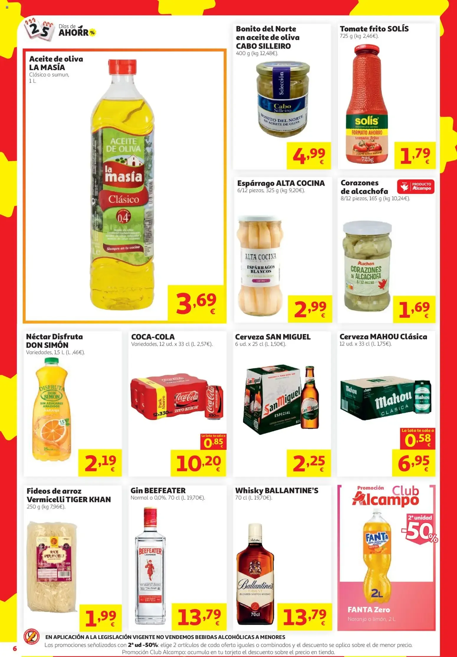 Catálogo de Alcampo Supermercado 08/10/2026 - 21/10/2026 8 de octubre al 21 de octubre 2026 - Página 6