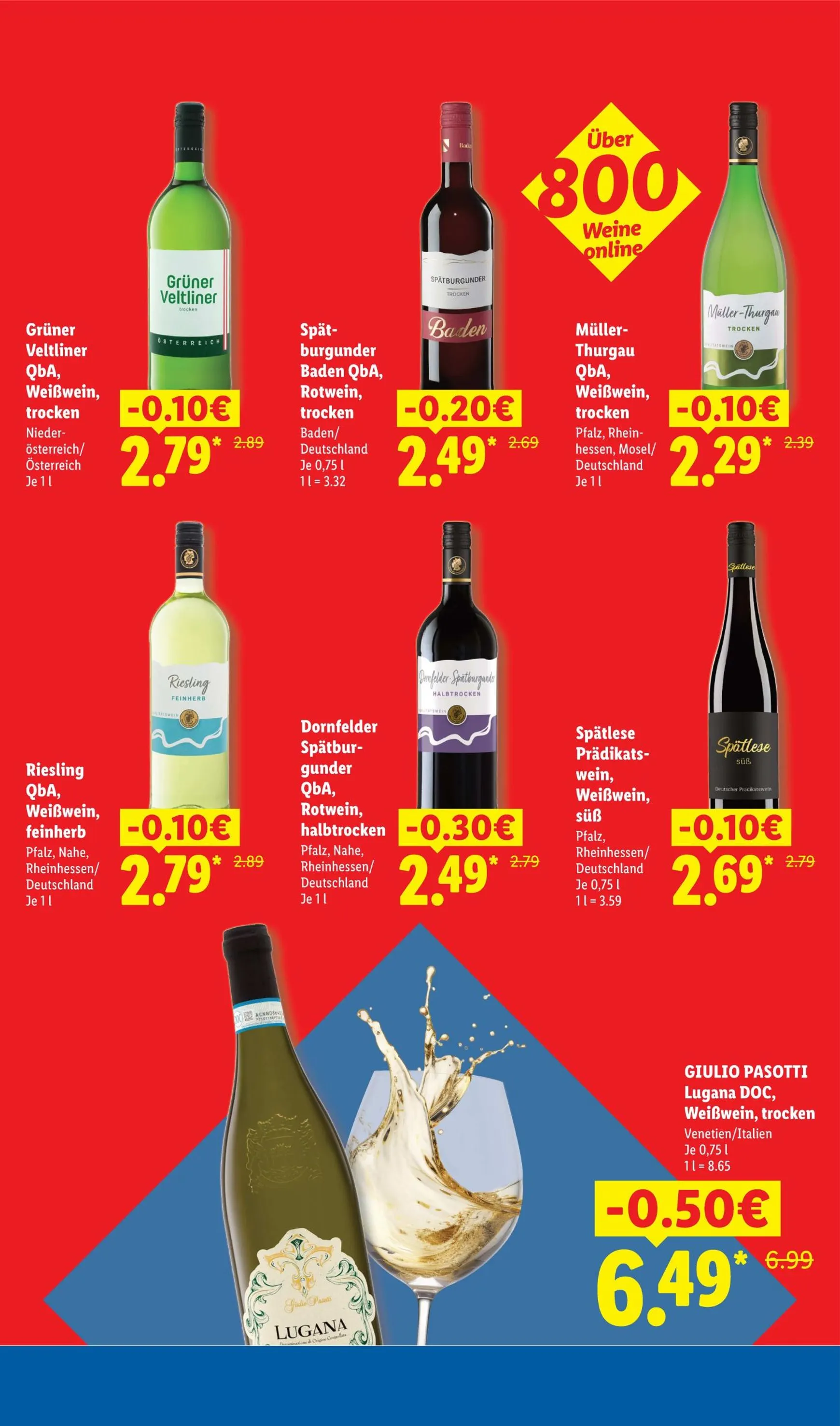 Lidl: Der Preisführer macht Deutschland dauerhaft günstiger! von 1. Juli bis 31. August 2026 - Prospekt seite 23