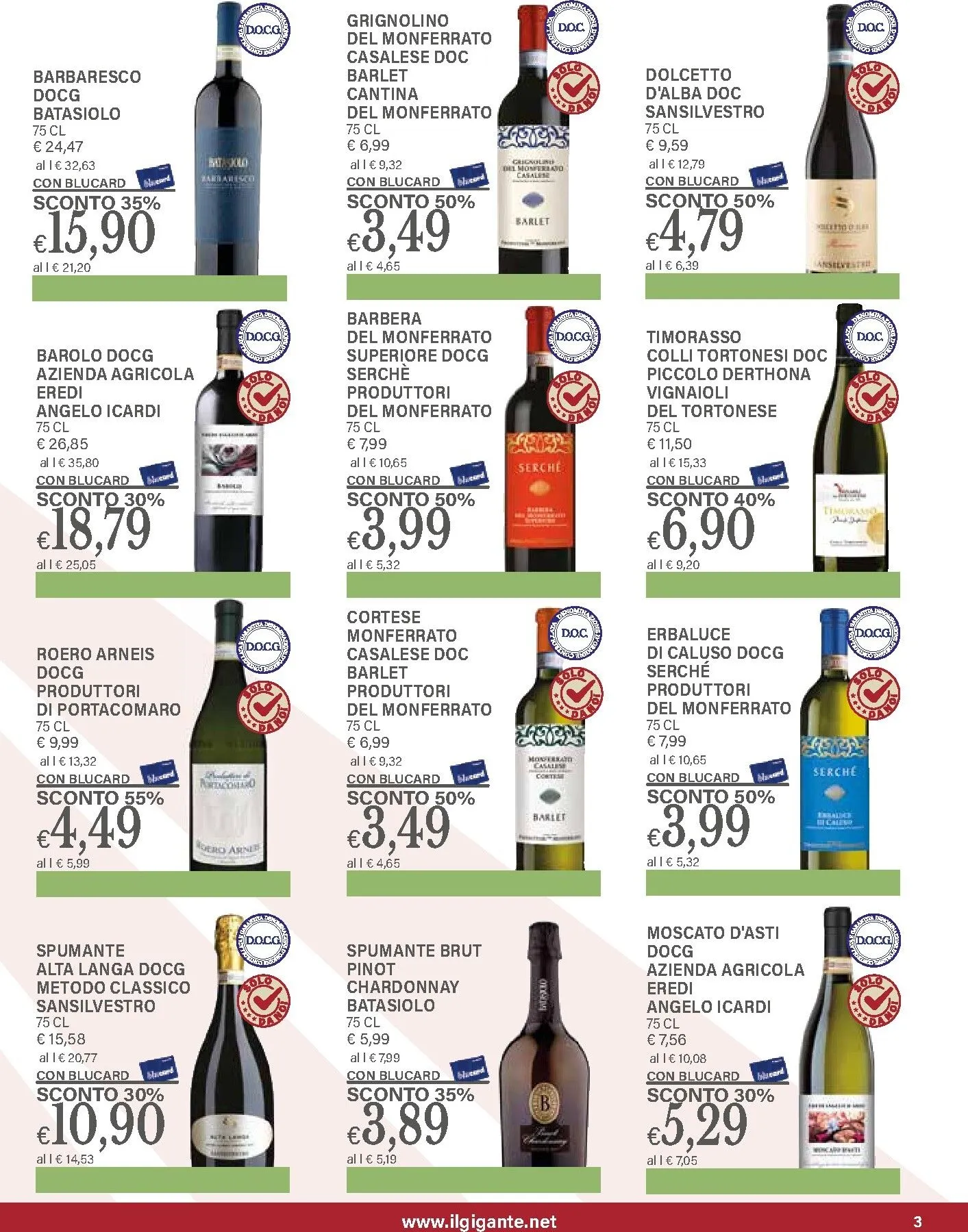 Il Gigante - Il Tempo, la Terra, il Gusto: L'Italia in un solo sorso da 10 settembre a 21 ottobre di 2026 - Pagina del volantino 3