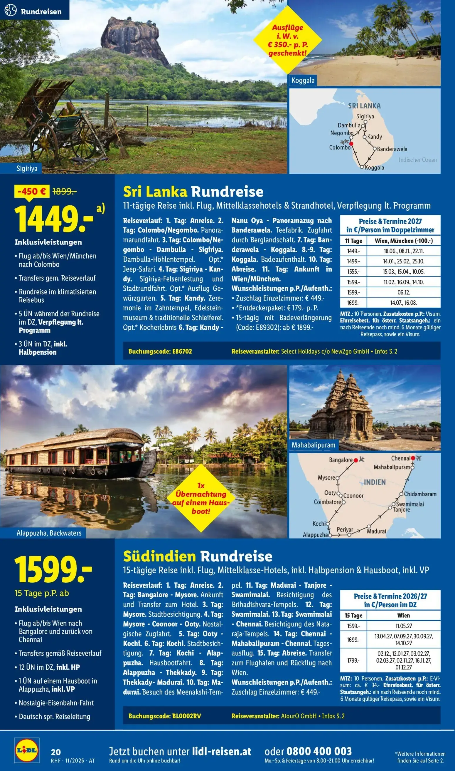 Lidl Buchbar ab 28.10.2026 - Angebote ab donnerstag von 28. Oktober bis 30. November 2026 - Flugblätt seite 20
