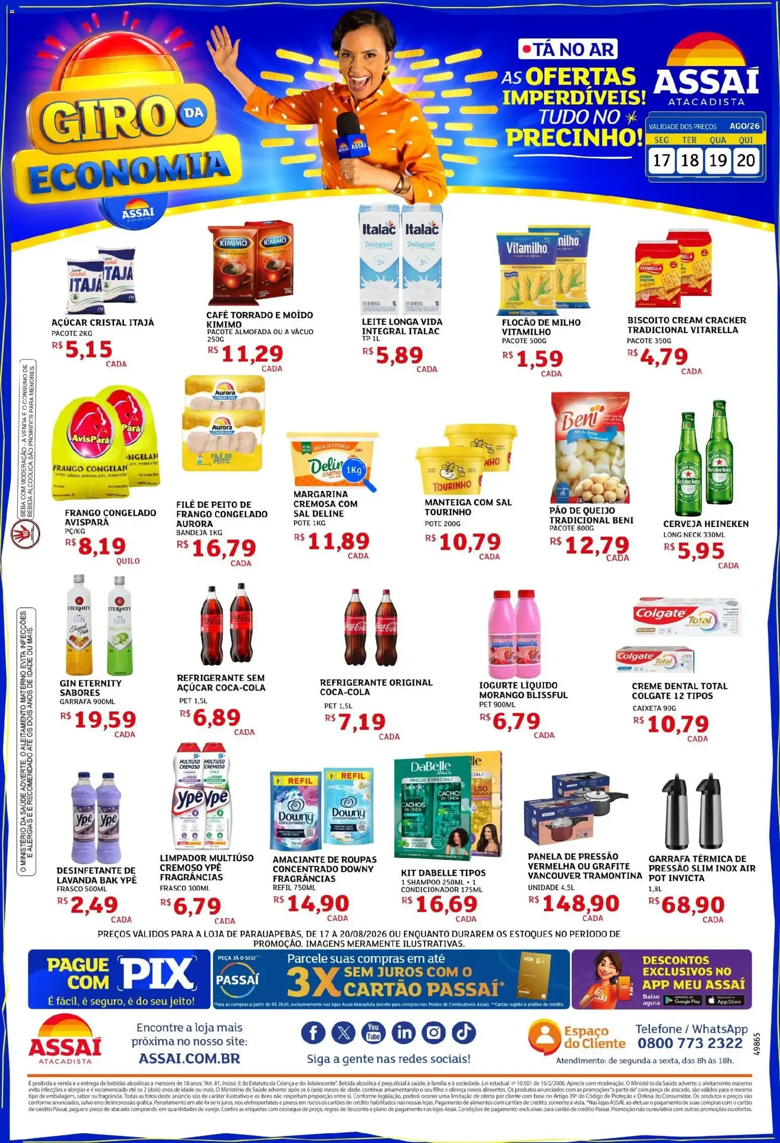 Encarte de Giro da Economia 17 de agosto até 20 de agosto 2026 - Pagina 1