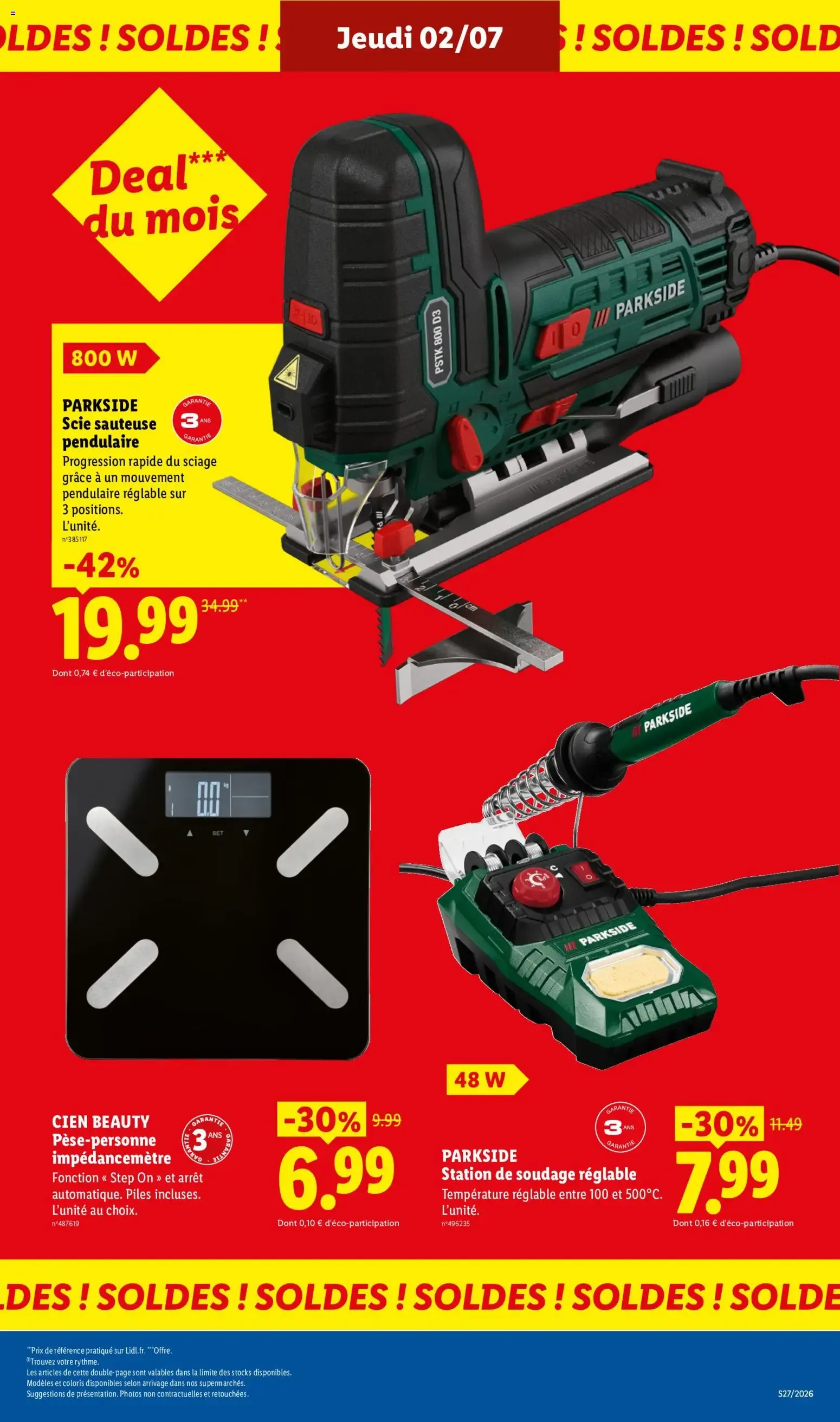 Catalogue LIDL du 02/07/2026 | Promo prospectus en ligne du 2 juillet au 8 juillet 2026 - Catalogue page 31