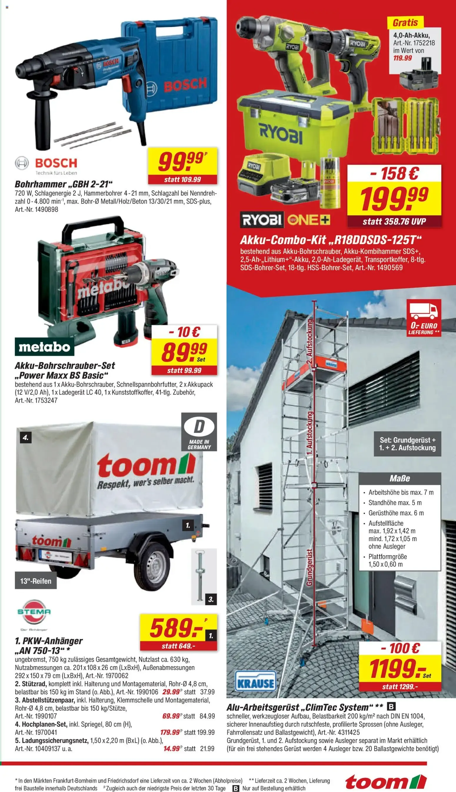 Toom Baumarkt Prospekt vom 13.06.2026 – Angebote online von 13. Juni bis 19. Juni 2026 - Prospekt seite 13