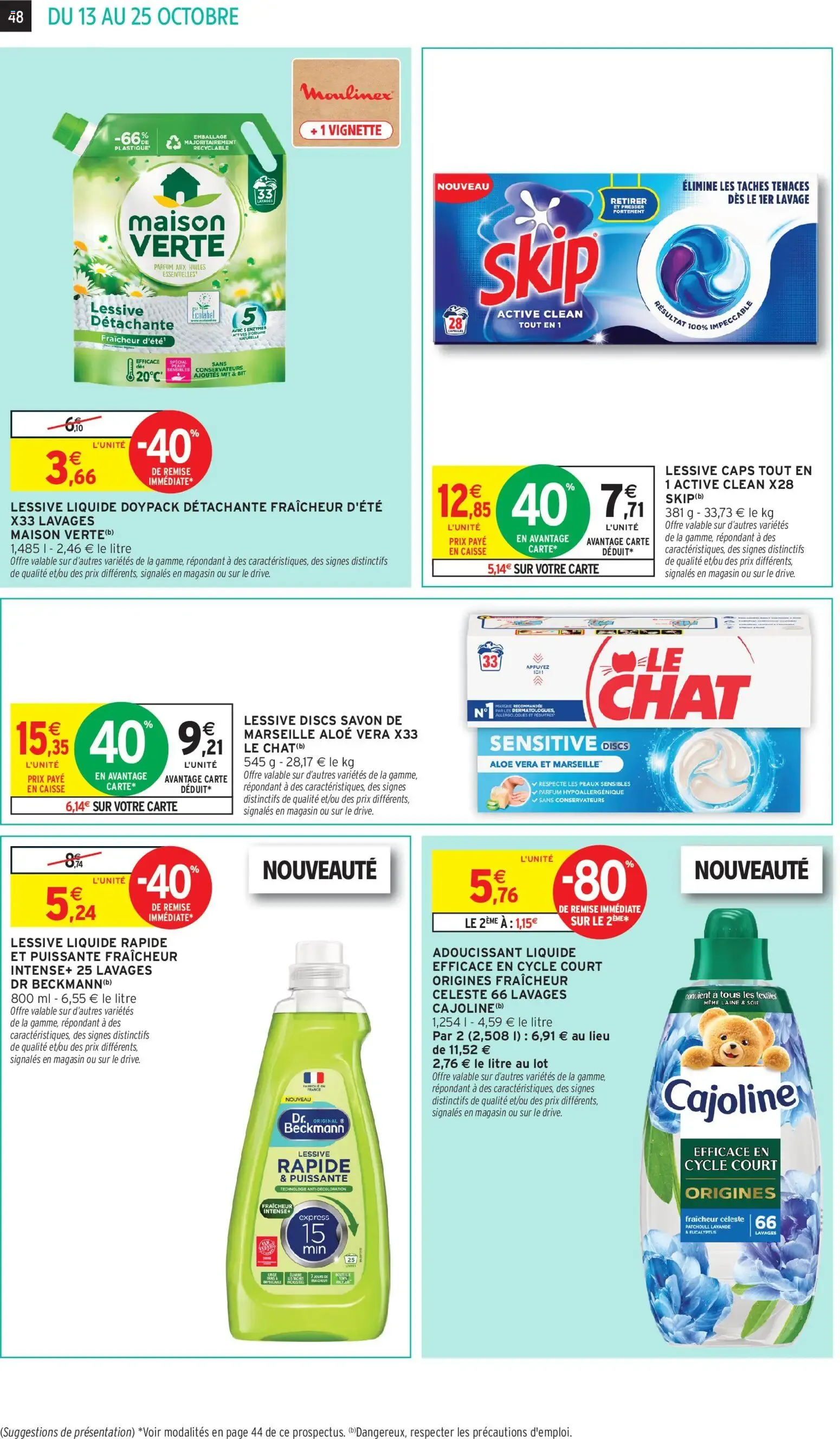 Intermarché Découvrez nos offres de la semaine à partir du 13/10/2026 - promo en ligne du 13 octobre au 25 octobre 2026 - Catalogue page 40