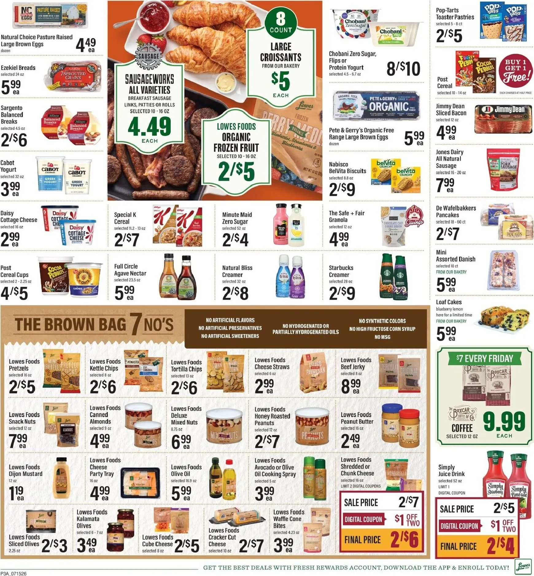 Weekly ad Current Lowes Foods leaflet valid from Wednesday 07/15/2026 to Tuesday 07/21/2026 from July 15 to July 21 2026 - Page 4