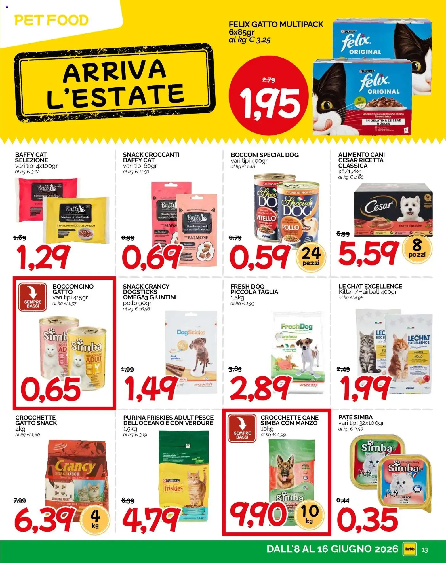 HarDis volantino dal 08/06/2026 - online Offerte da 8 giugno a 16 giugno di 2026 - Pagina del volantino 12