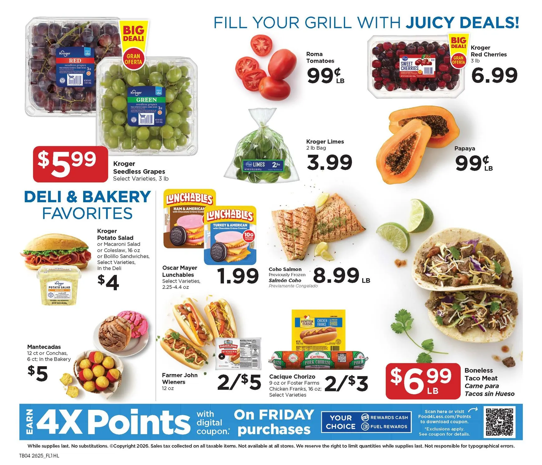 Weekly ad Current Food 4 Less - Weekly Ad Print leaflet valid from Wednesday 07/22/2026 to Wednesday 07/29/2026 from July 22 to July 28 2026 - Page 7