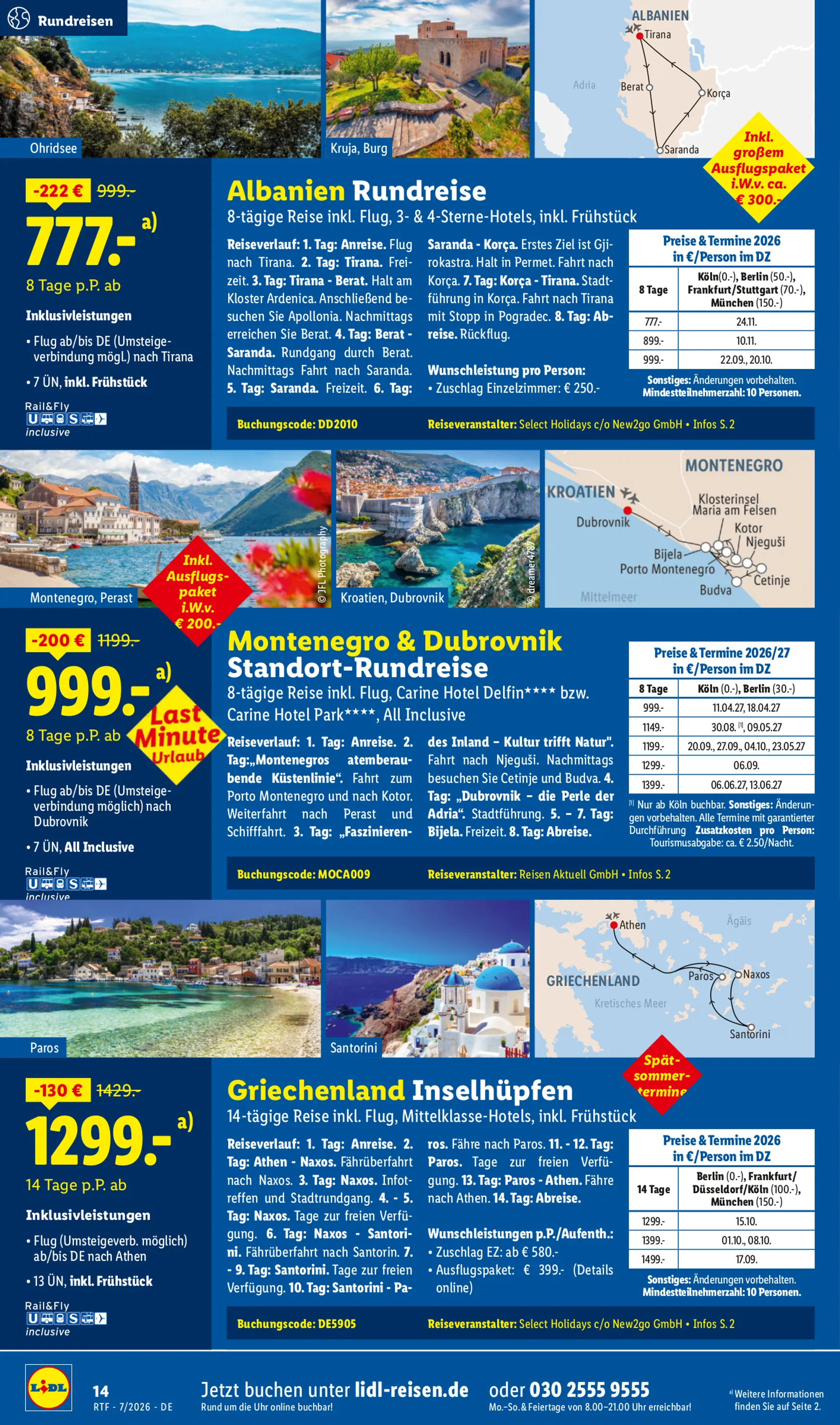 Auf die Berge, fertig, los. von 15. Juli bis 15. August 2026 - Prospekt seite 14