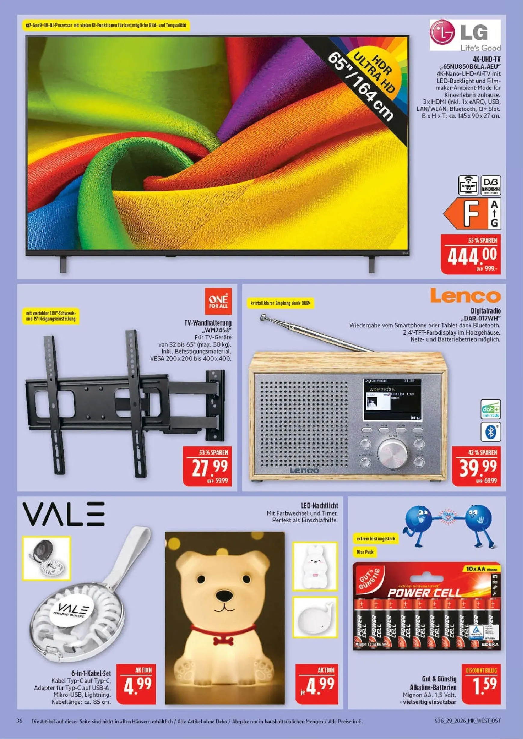 Marktkauf Prospekt – von Montag 13.07.2026 bis Samstag 18.07.2026 von 13. Juli bis 18. Juli 2026 - Prospekt seite 36