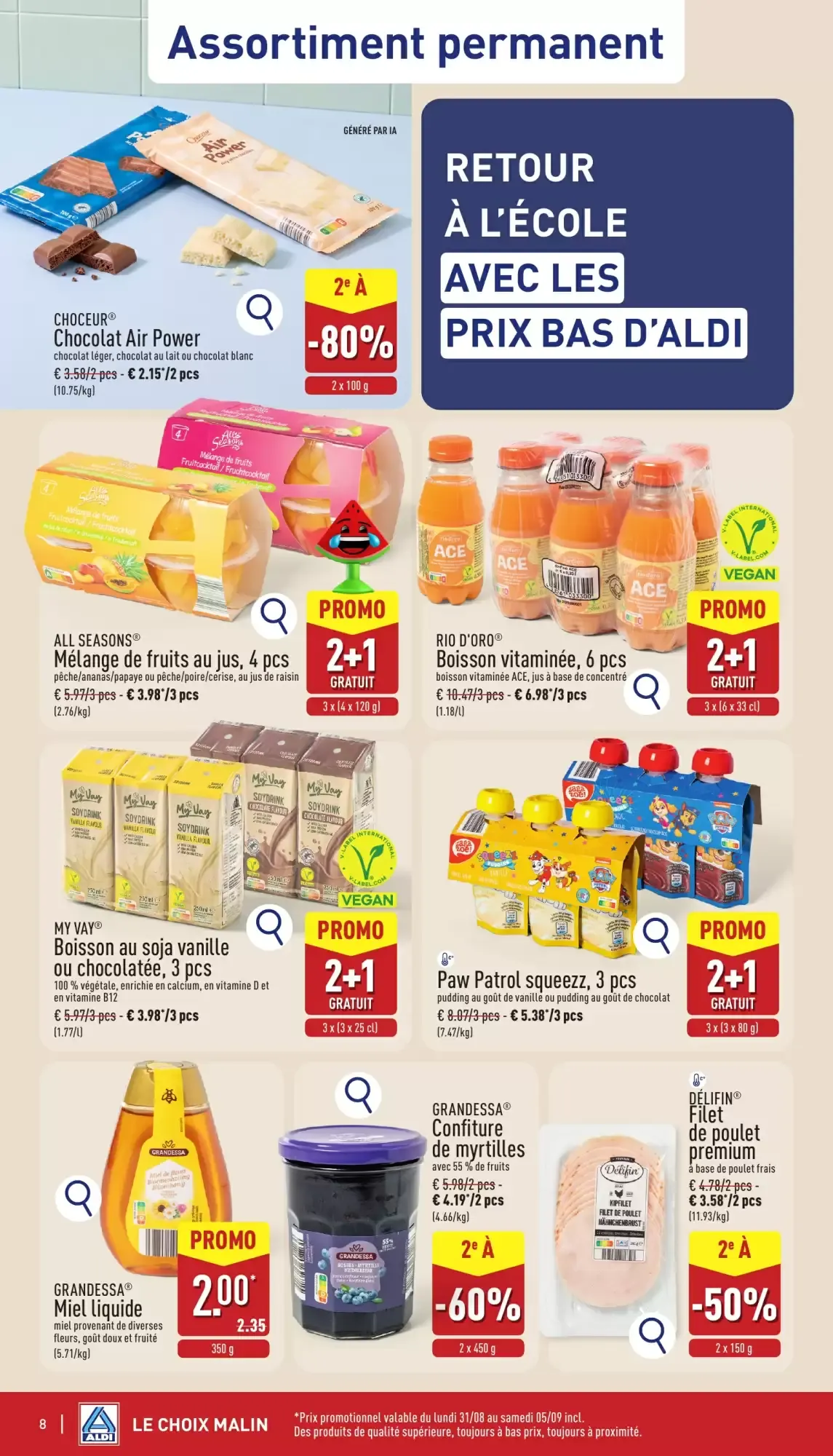 ALDI Dépliant 31/08 - 05/09 van 31 augustus tot 5 september 2026 - folder pagina 8
