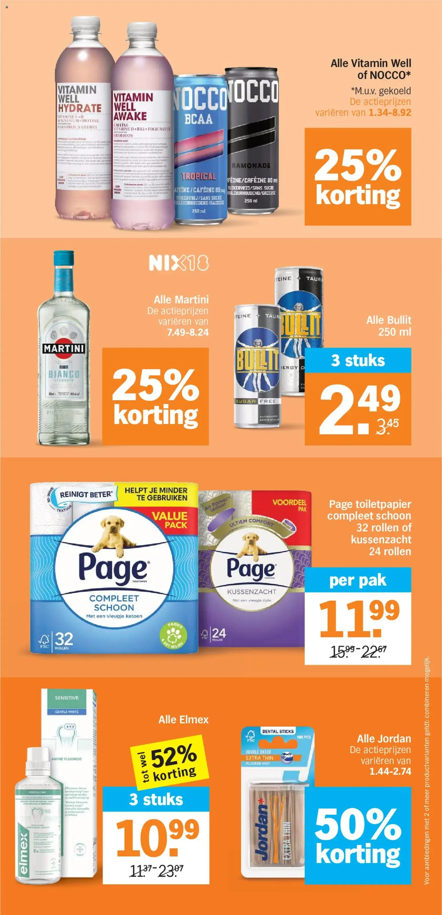 AH Bonus: Uvas rojas 1+1 gratis van 12 oktober tot 18 oktober 2026 - Folder pagina 32