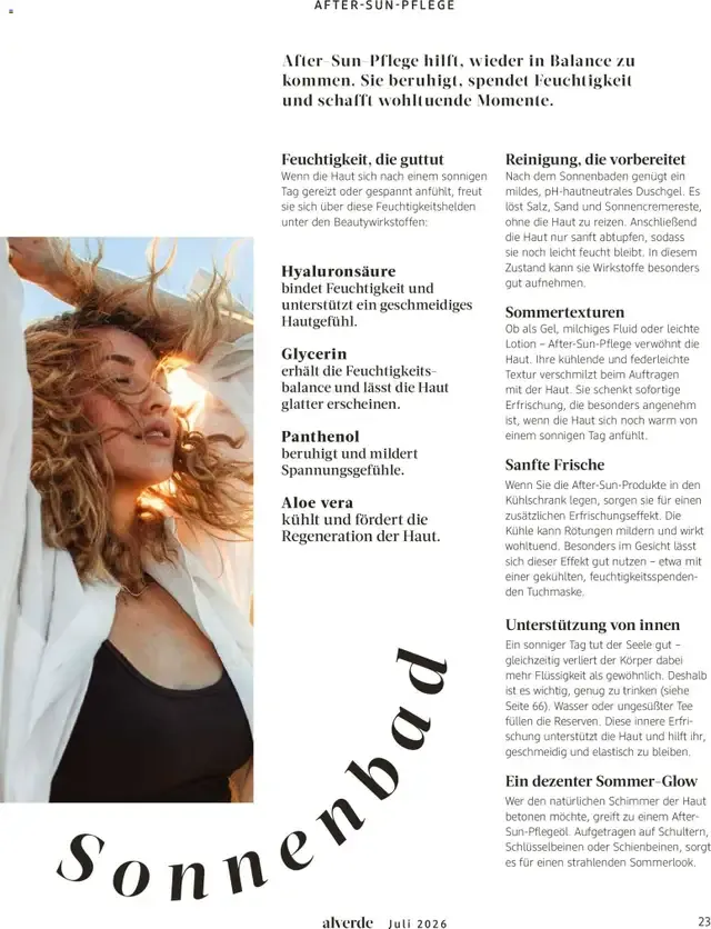 dm Magazin alverde - Mit Mission bei Miss Germany von 1. Juli bis 31. Juli 2026 - Prospekt seite 23