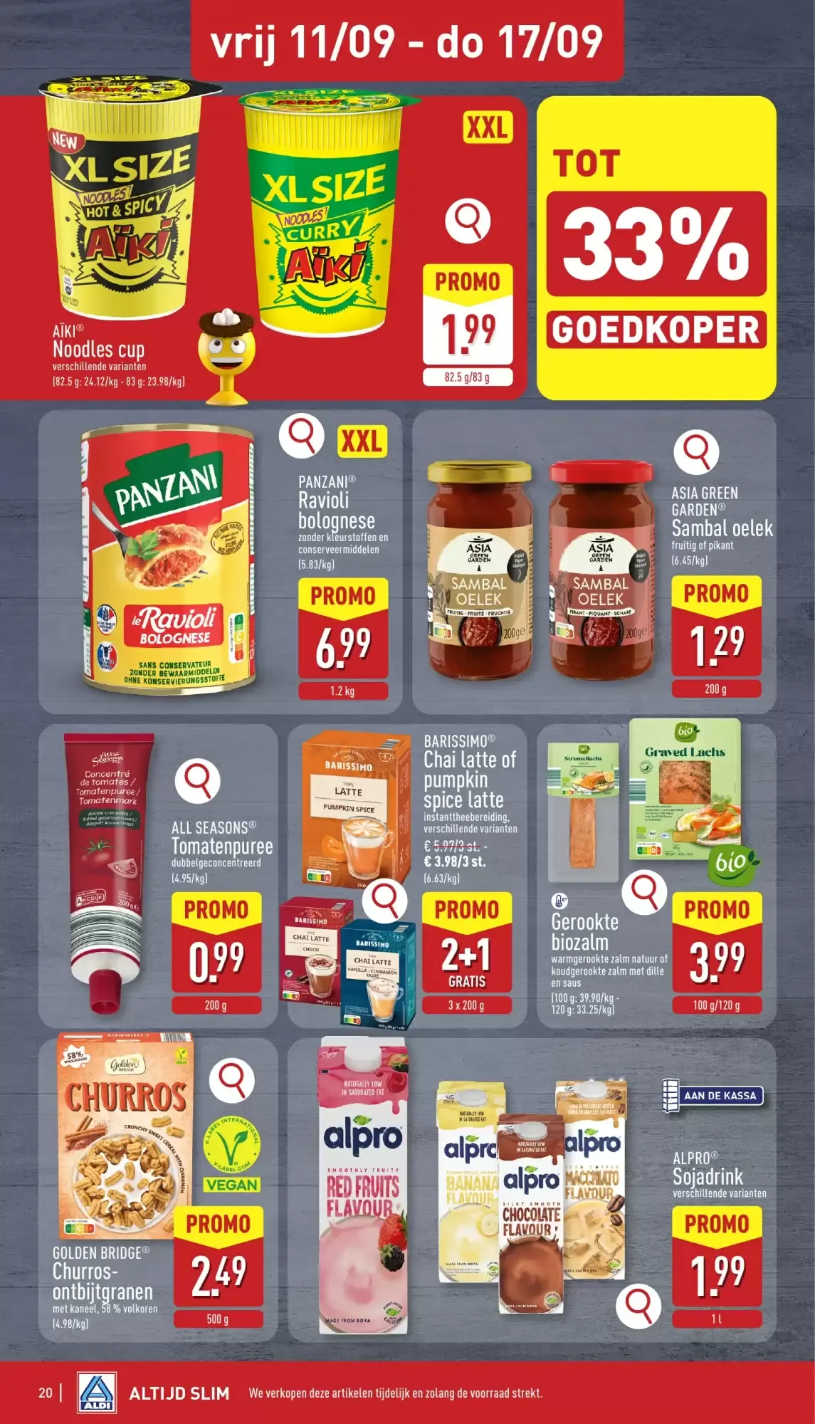 ALDI Folder van ma 07/09 t.e.m. zat 12/09 van 7 september tot 12 september 2026 - folder pagina 20