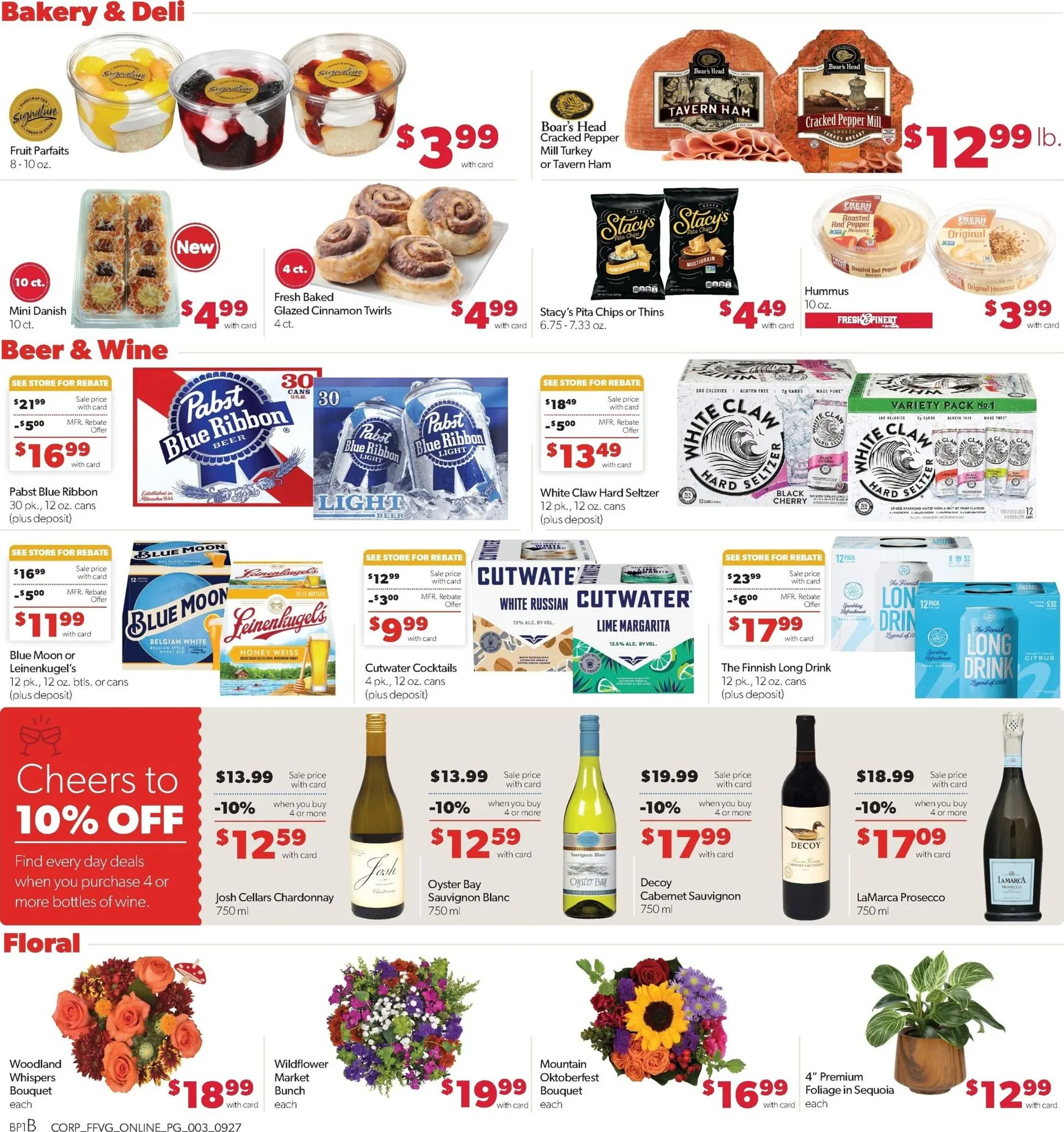 Weekly ad Current Family Fare leaflet valid from Sunday 09/27/2026 to Saturday 10/03/2026 from September 27 to October 3 2026 - Page 9