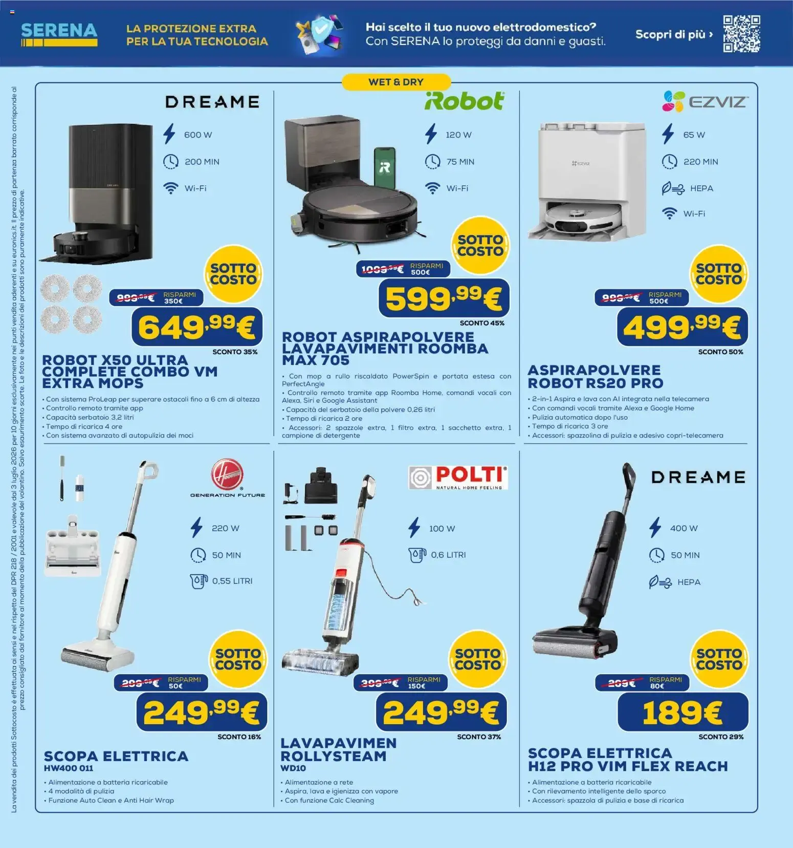 Euronics SOTTO COSTO - Dal 3 al 12 Luglio da 3 luglio a 12 luglio di 2026 - Pagina del volantino 32