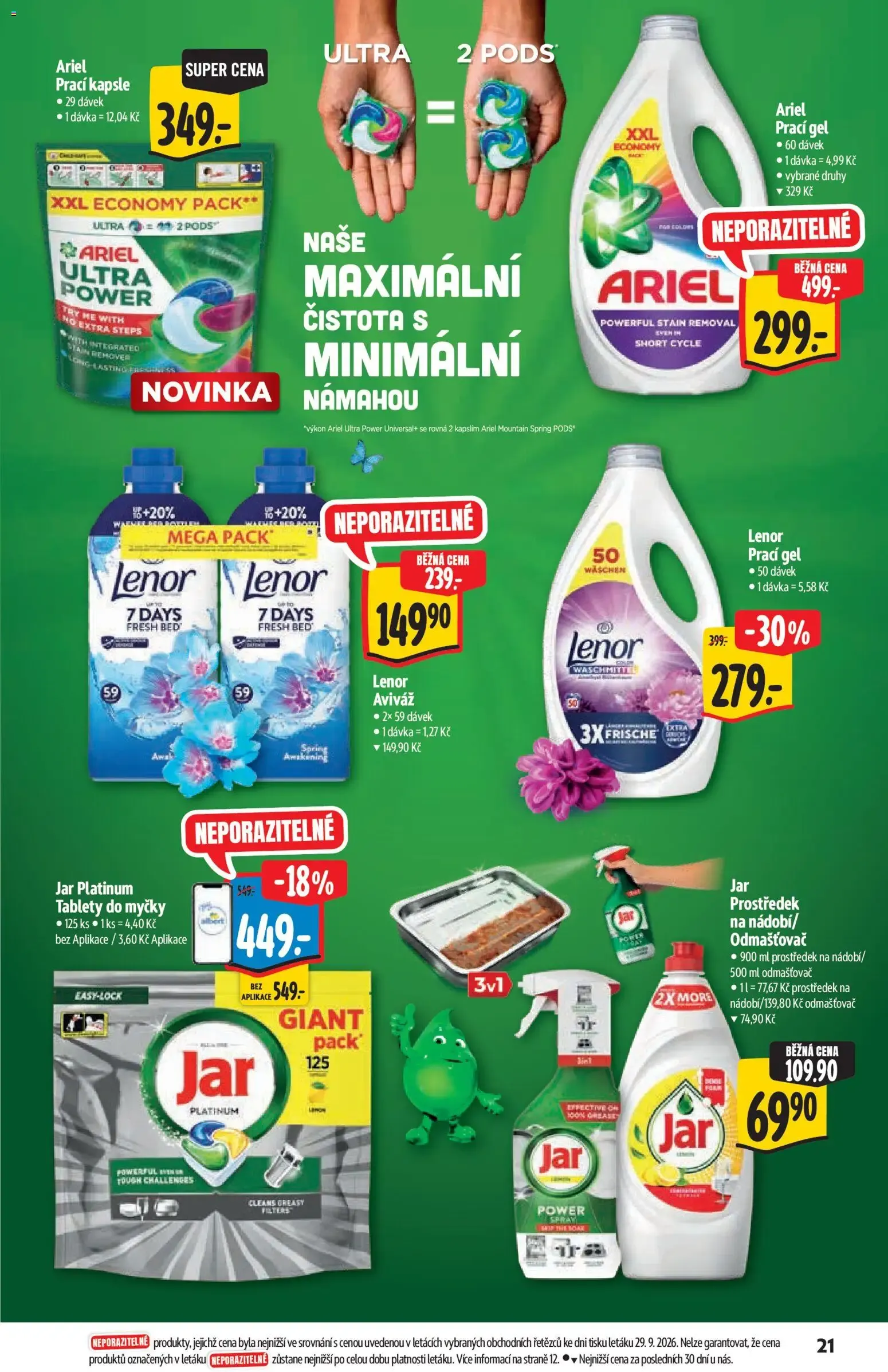 Albert leták - Supermarket od 07.10.2026 - Akční leták - 7. října 20. října 2026 - Page 21