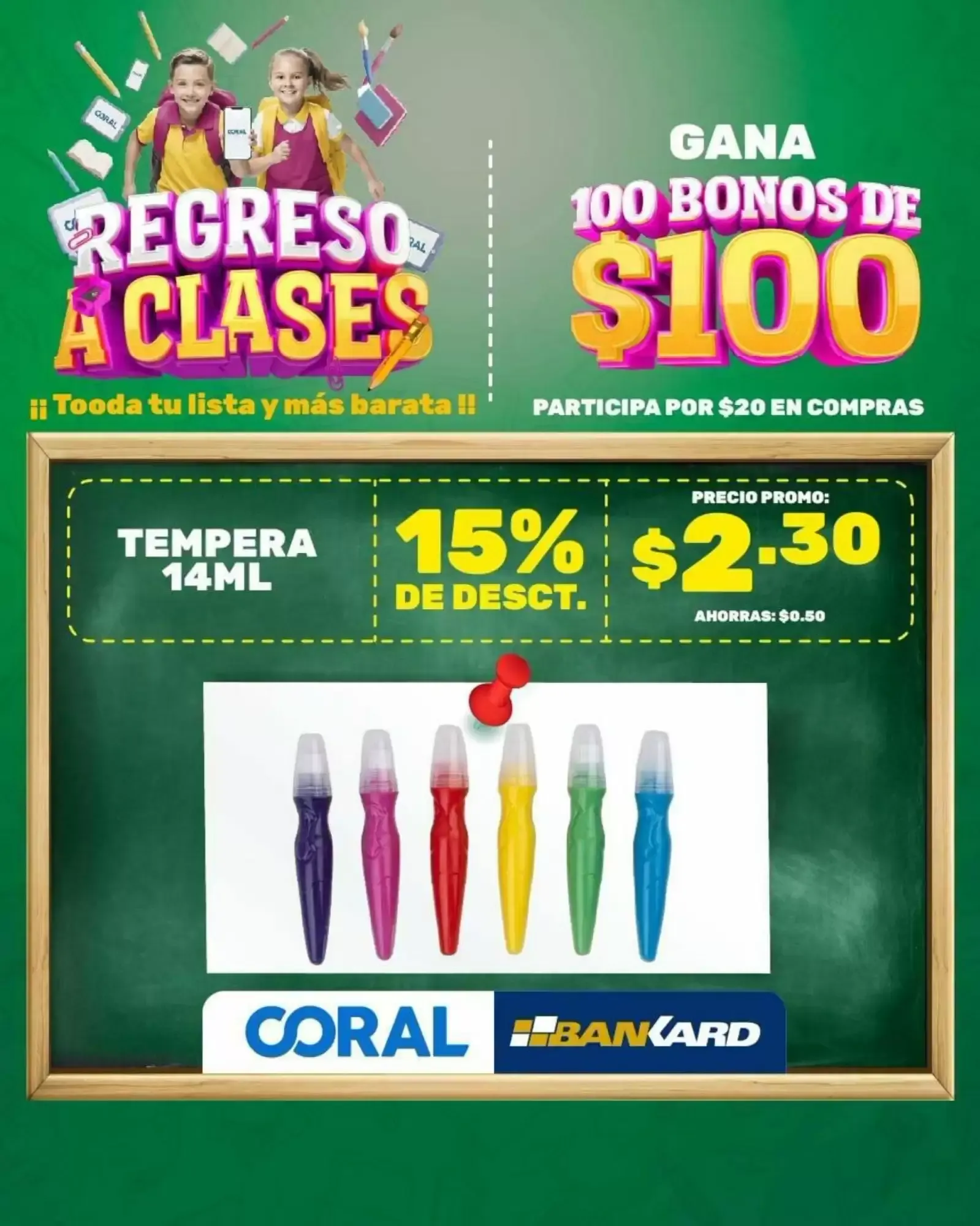 Catalogo de Regreso a Clases Coral 9 de julio al 24 de julio 2026 - Pag 1