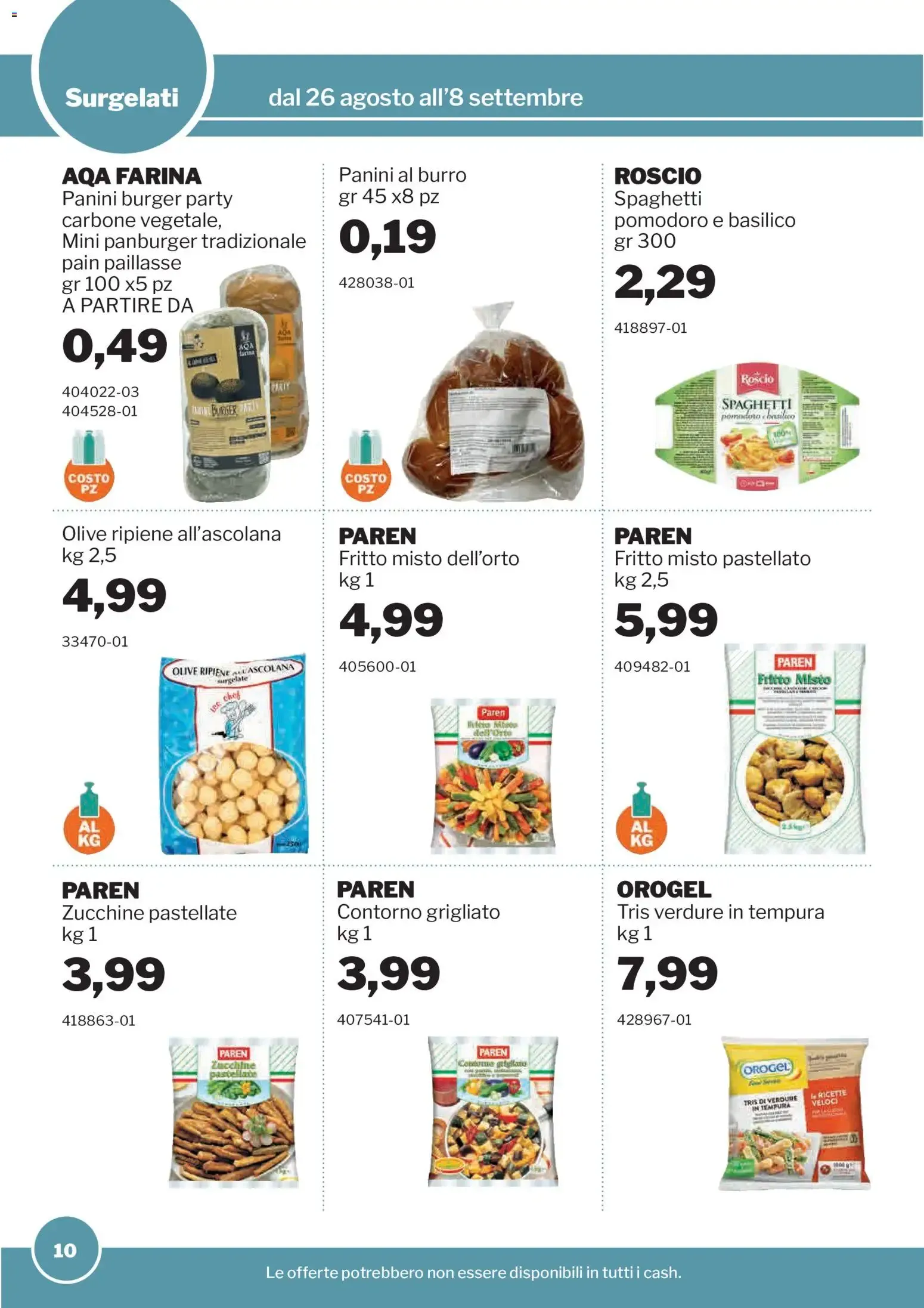 Promozioni GrosMarket da 26 agosto a 8 settembre di 2026 - Pagina del volantino 10