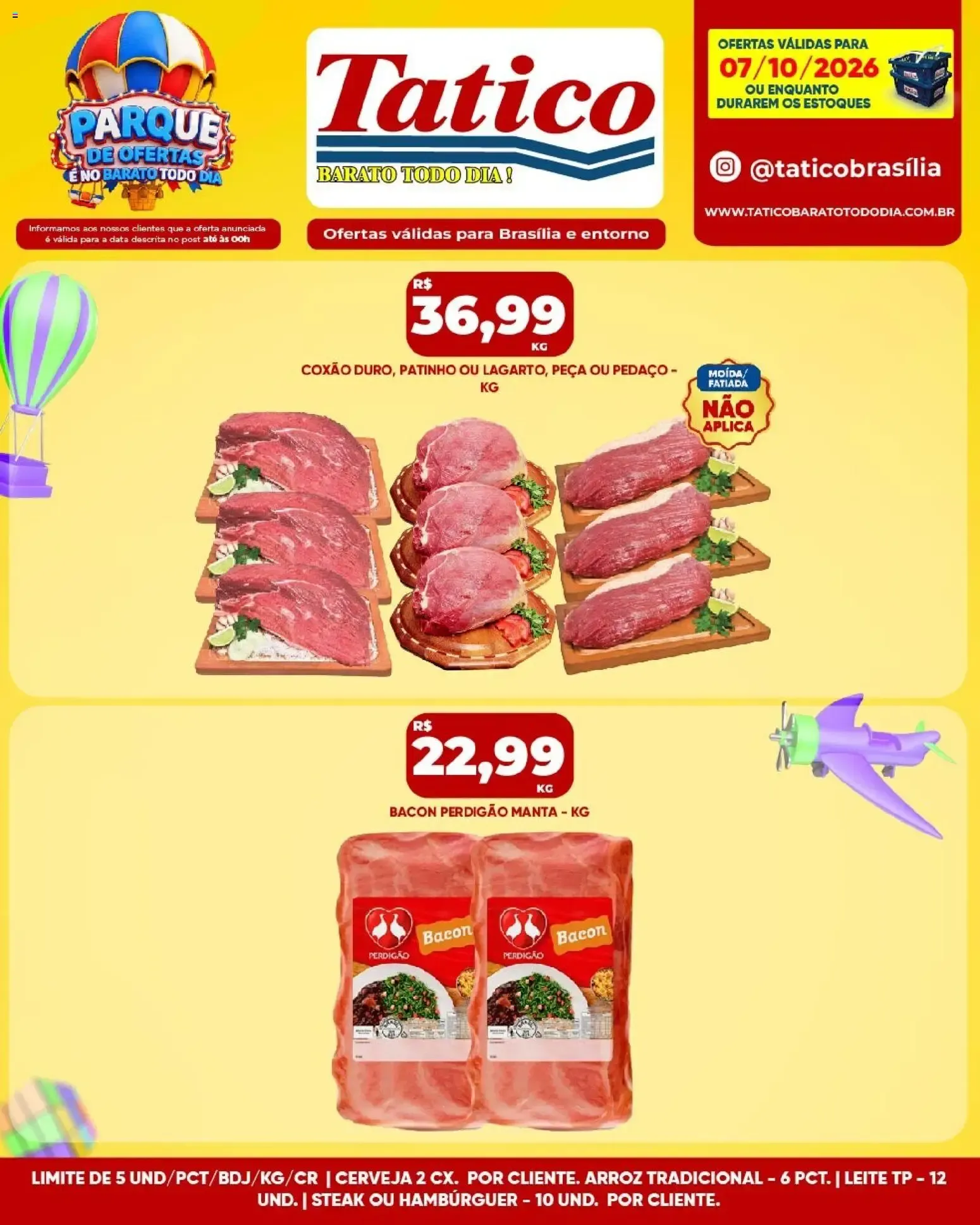 Encarte de Tatico ofertas do Dia de 07/10/2026 | Promoções Online 7 de outubro até 7 de outubro 2026 - Pagina 13