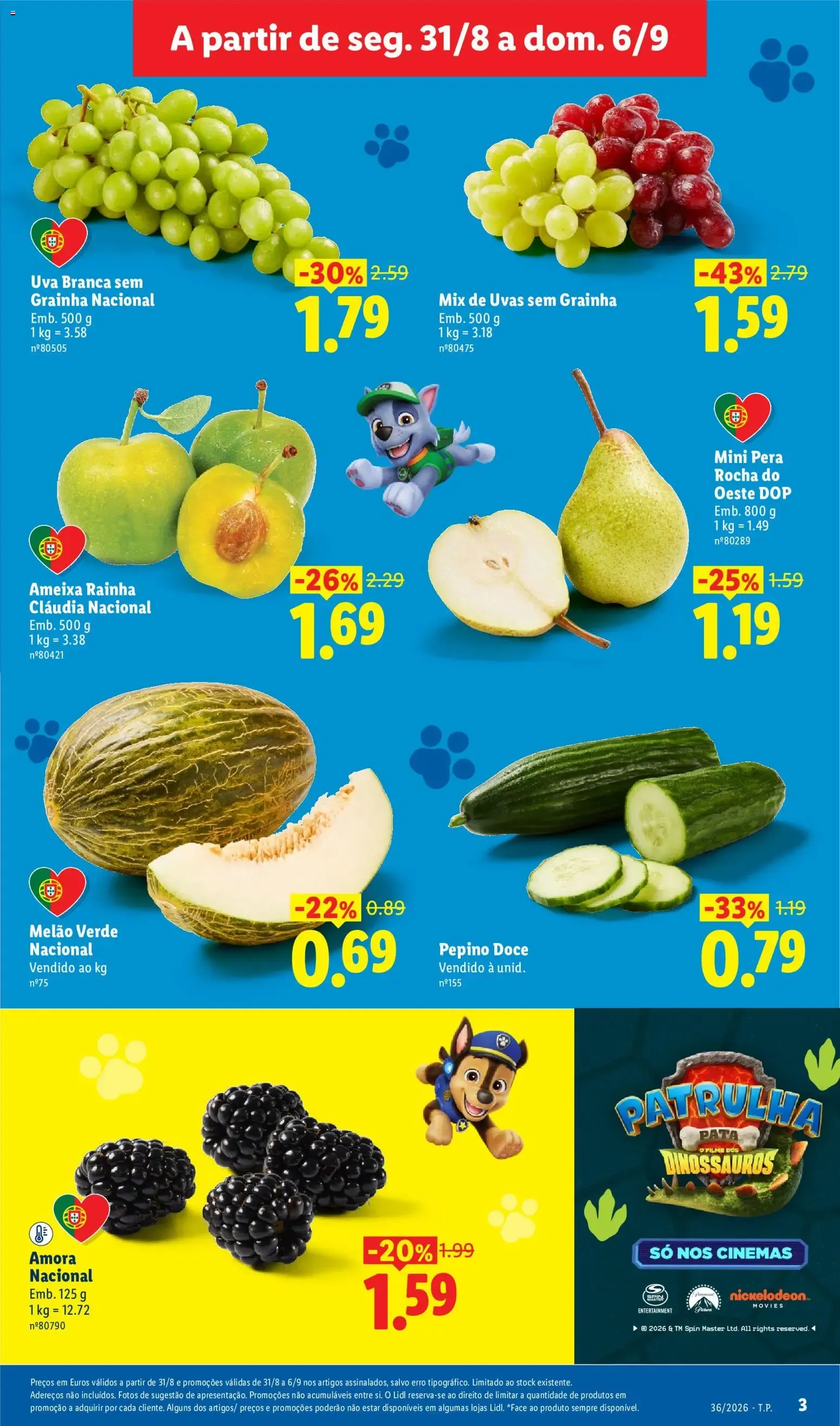 Folheto Lidl Poupança de 31 de agosto até 6 de setembro 2026 - Pagina 3