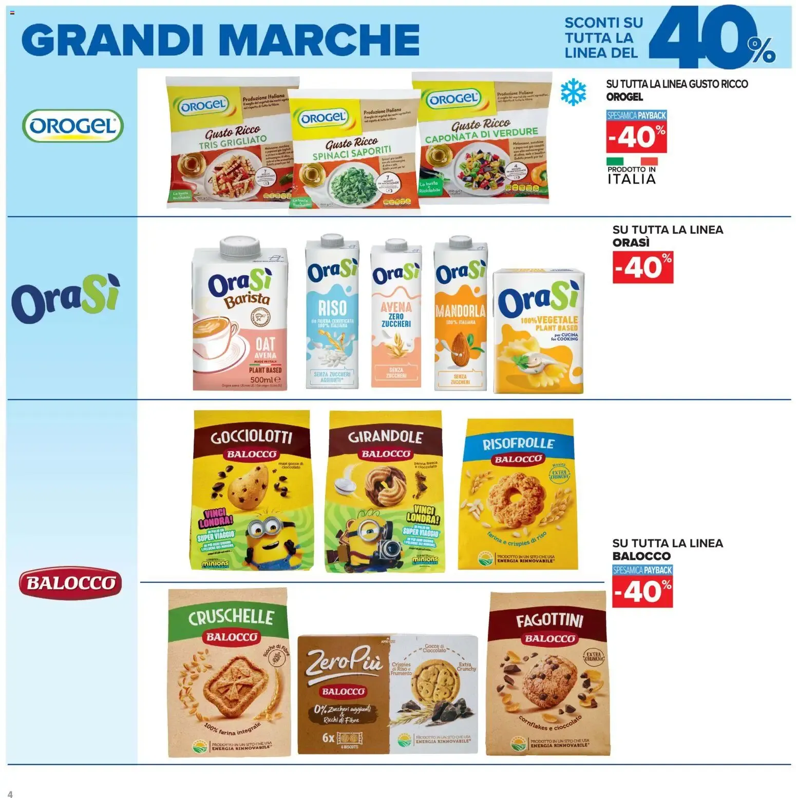 Carrefour Iper: Grandi Marche Sconti Imperdibili da 15 settembre a 28 settembre di 2026 - Pagina del volantino 4