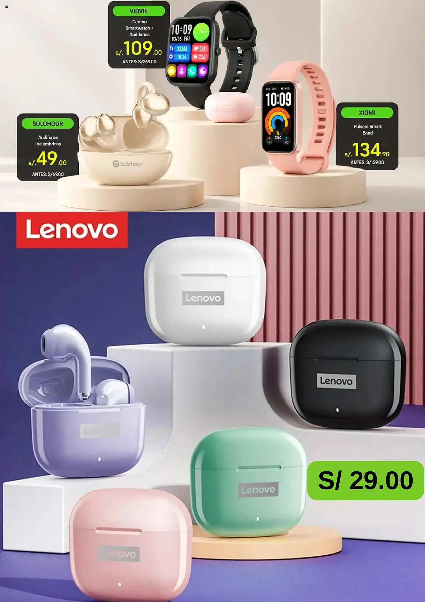 Catalogo de Audífonos Inalámbricos Xt80 Thinkplus - Platanitos 26 de octubre al 28 de octubre 2026 - Pag 4