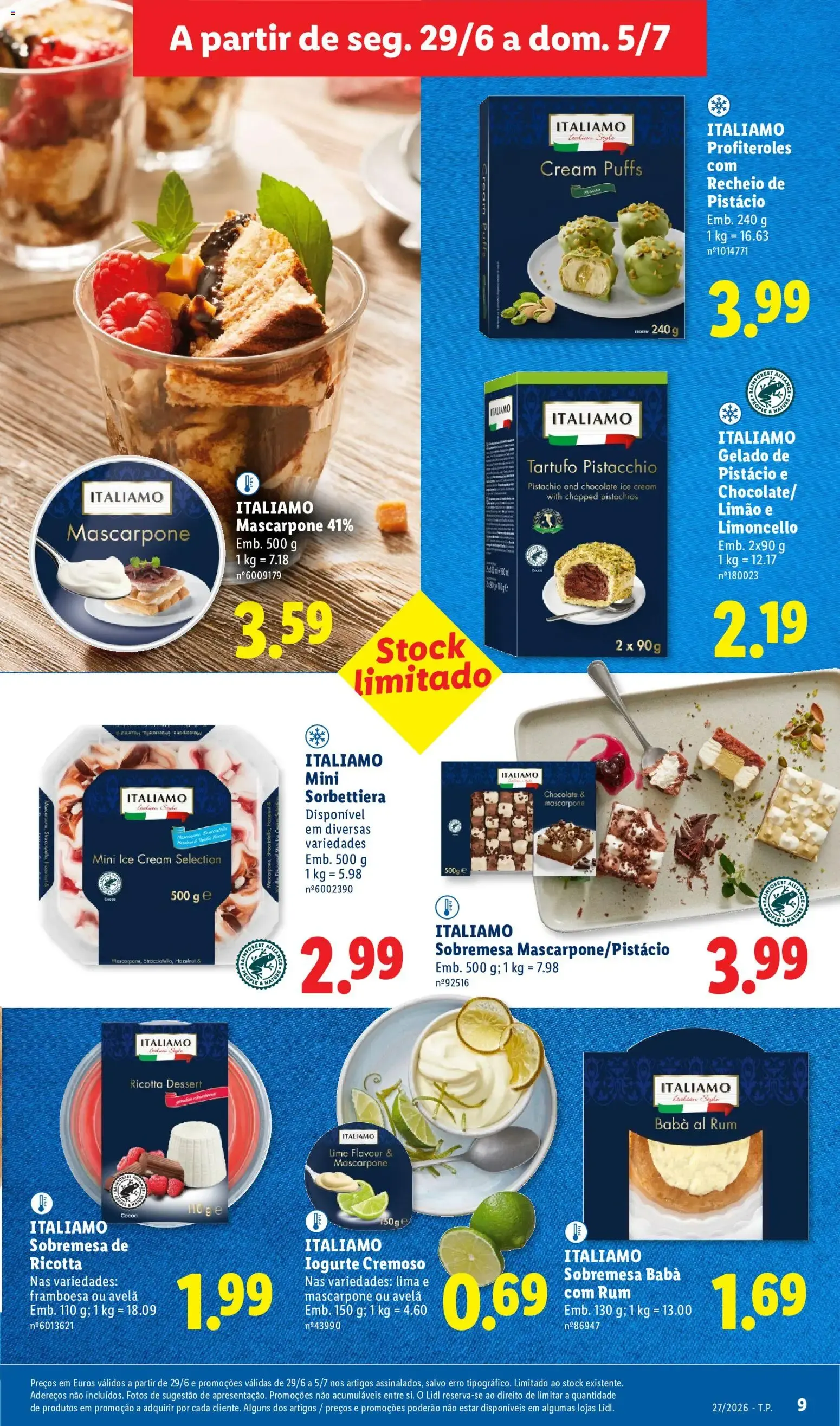 Folheto Lidl Folheto: Poupança de 29 de junho até 5 de julho 2026 - Pagina 9