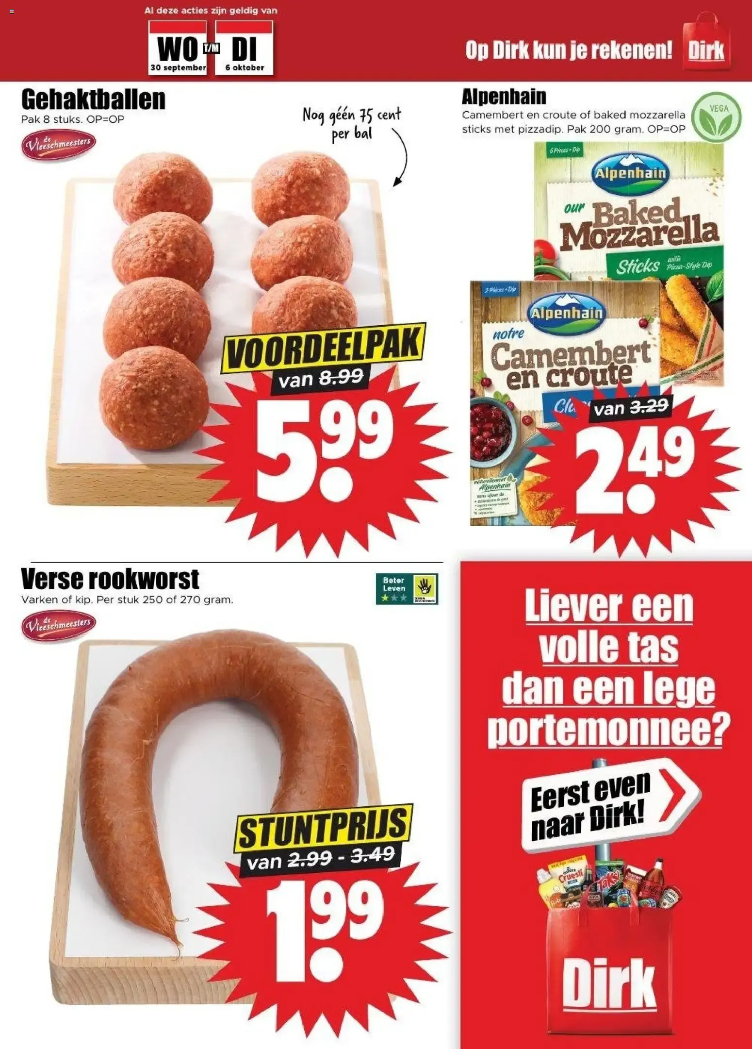 Dirk | Robijn wasverzachter aanbieding van 30 september tot 6 oktober 2026 - Folder pagina 7