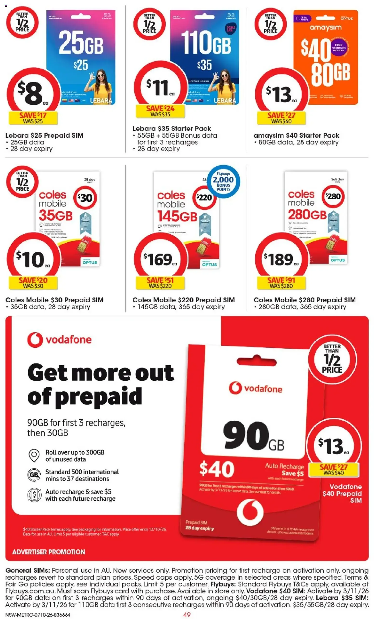 Coles catalogue valid from 07/10/2026 > Online Australia - Catalogue valid from 7 October to 13 October 2026 - page 48