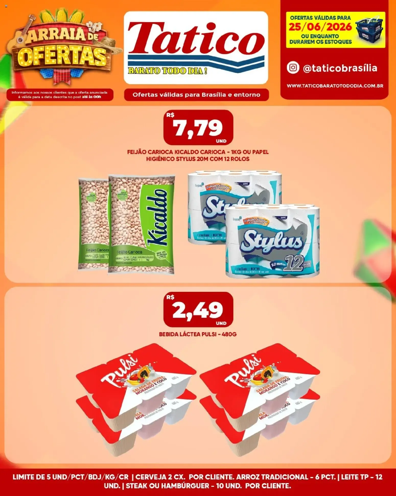 Encarte de Tatico ofertas do Dia de 25/06/2026 | Promoções Online 25 de junho até 25 de junho 2026 - Pagina 2