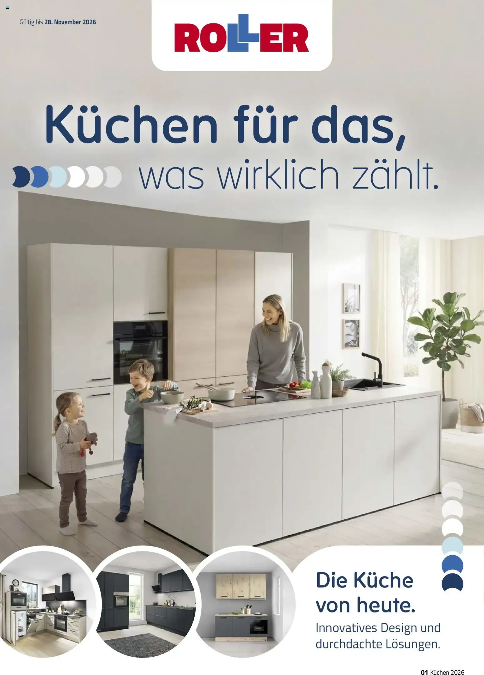 ROLLER Küchen 2026 von 19. März bis 28. November 2026 - Prospekt seite 1