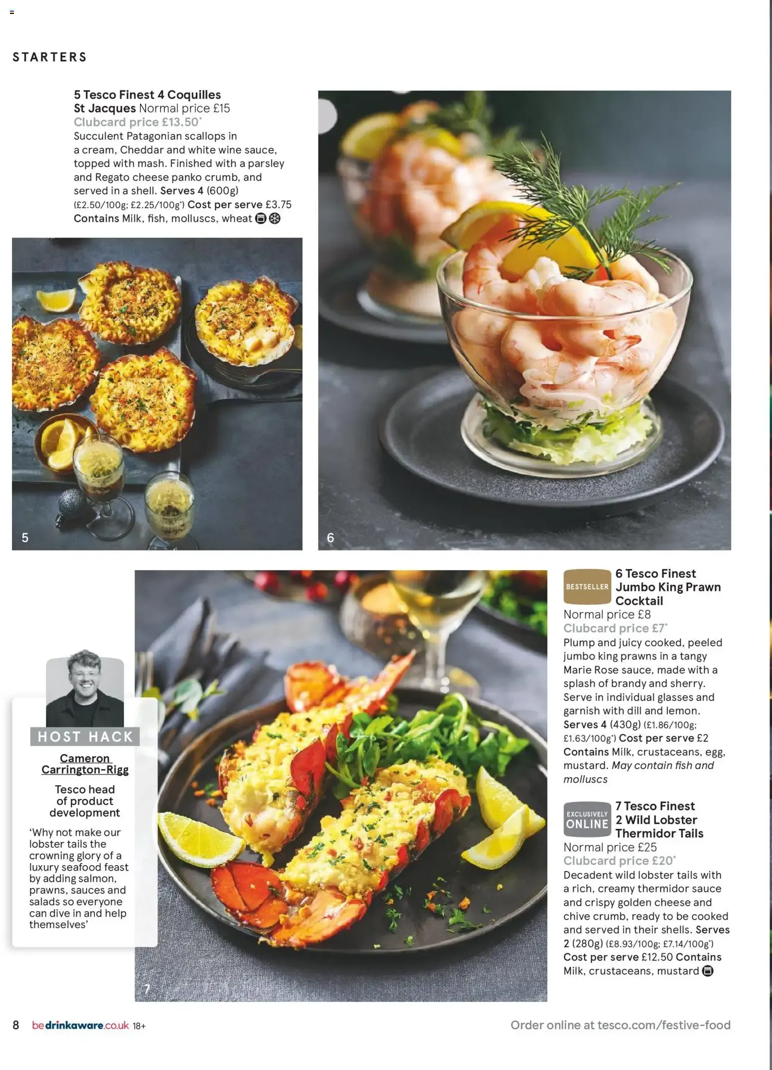 TESCO finest FESTIVE FOOD TO ORDER from 1 October to 31 October 2026 - Catalogue Page 8