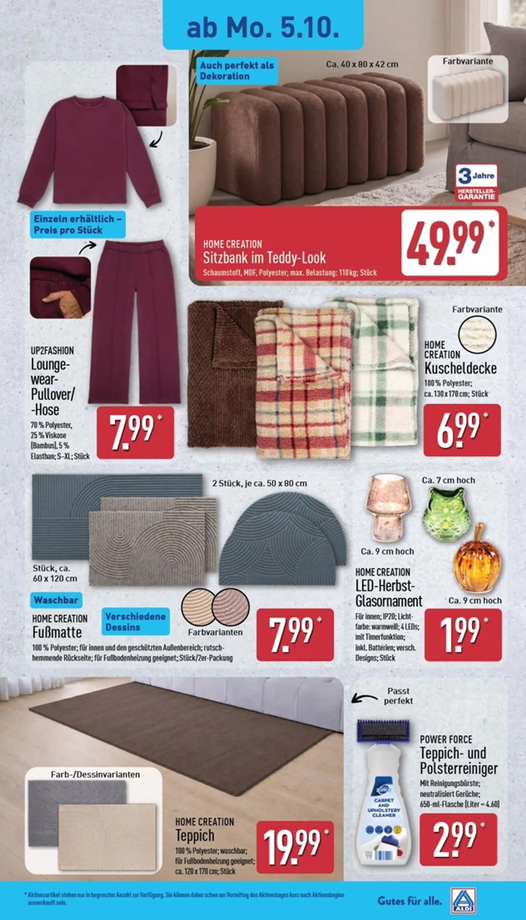 ALDI AUSBLICK - Exklusive Vorschau für unsere Angebote in 14 Tagen von 5. Oktober bis 10. Oktober 2026 - Prospekt seite 3