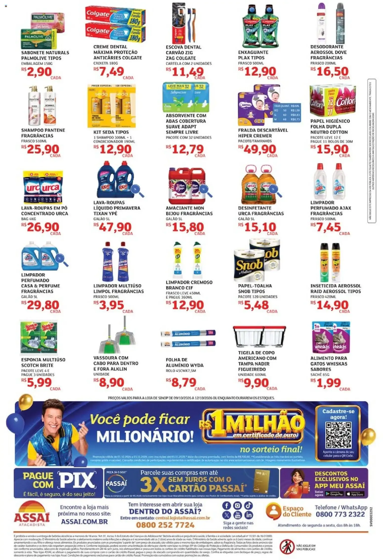 Encarte de Assaí Atacadista ofertas - MT de 09/10/2026 | Promoções Online 9 de outubro até 12 de outubro 2026 - Pagina 4