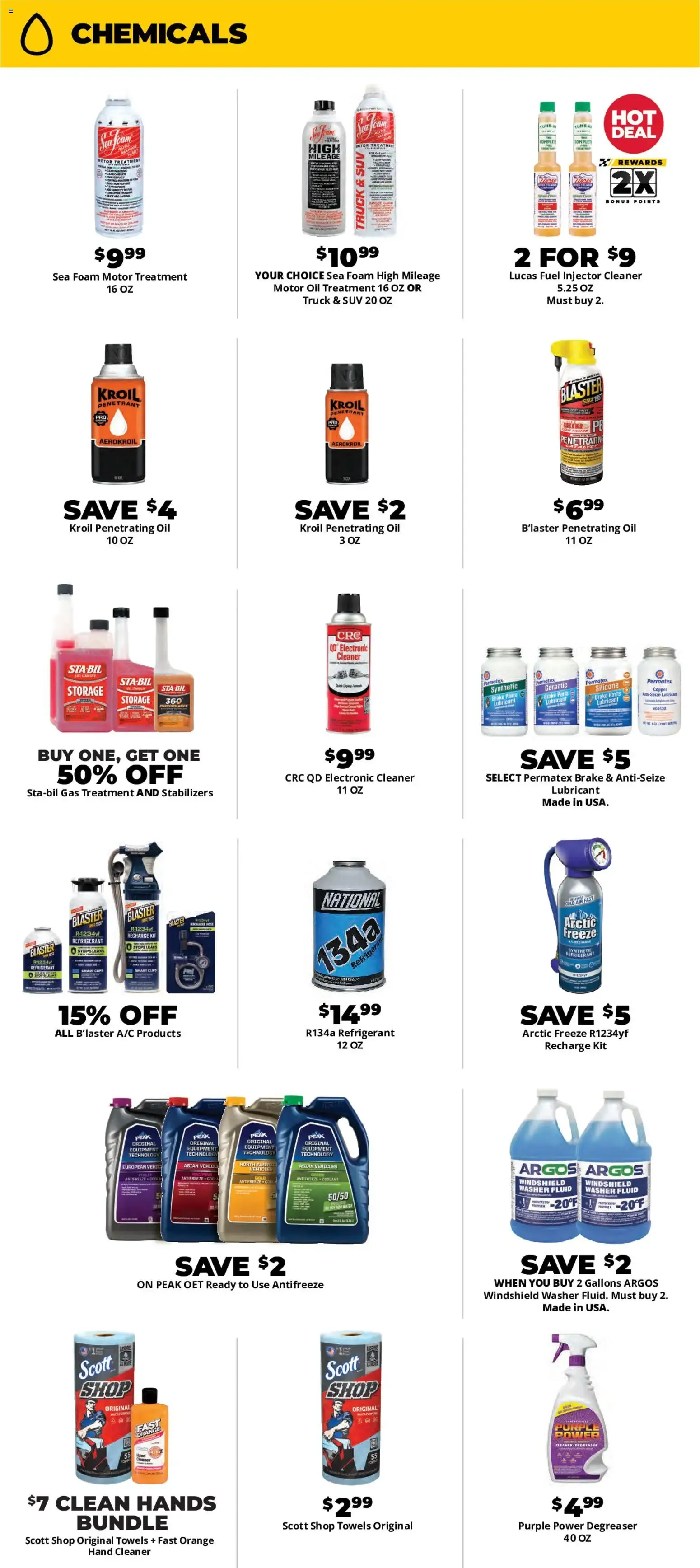 Weekly ad Advance Auto Parts Weekly Ad from 07/19/2026 - Flyer from July 19 to August 15 2026 - Page 3