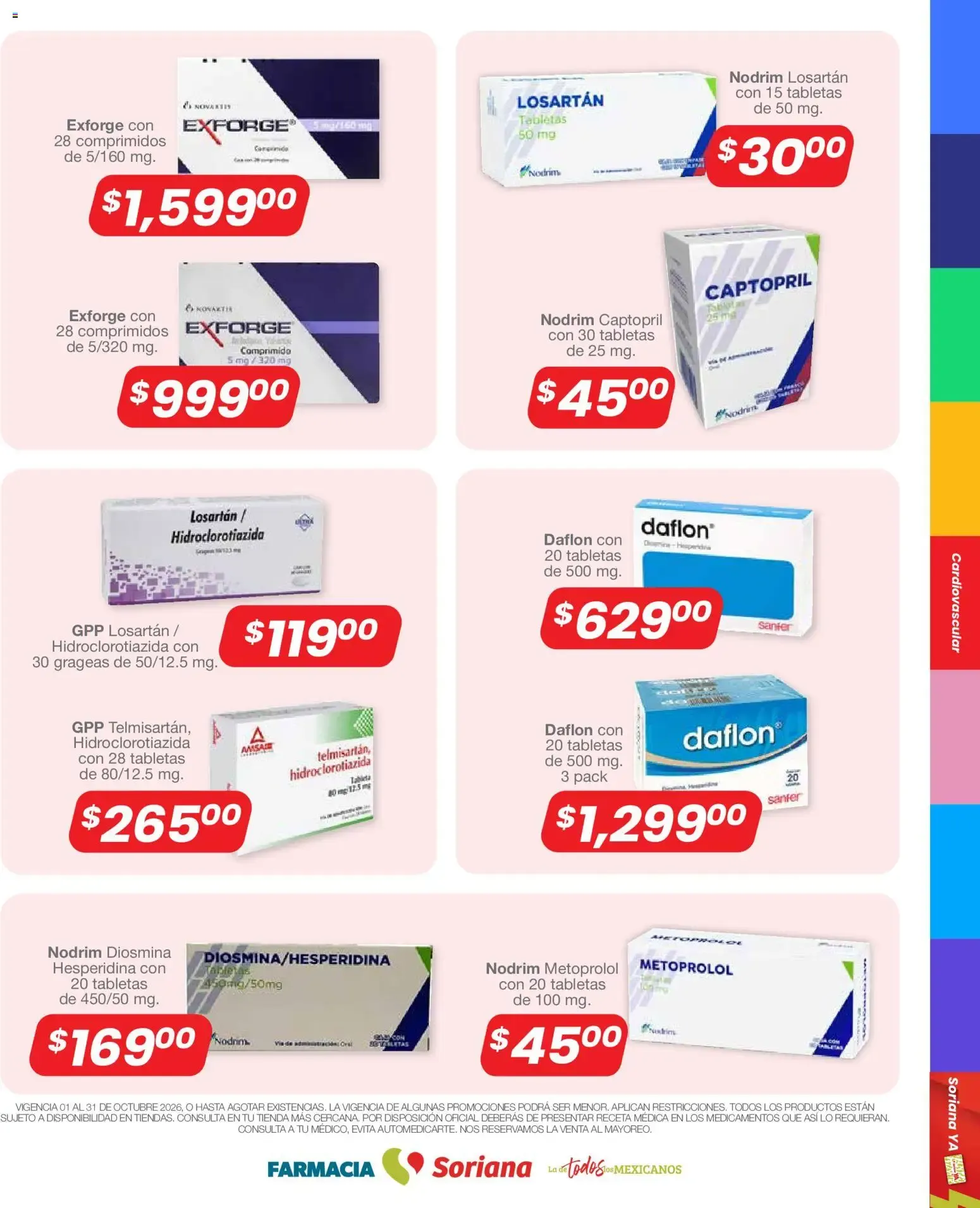 Catálogo de Farmacia Soriana: Cuidado Dermatológico 1 de octubre al 31 de octubre 2026 - Pagina 16