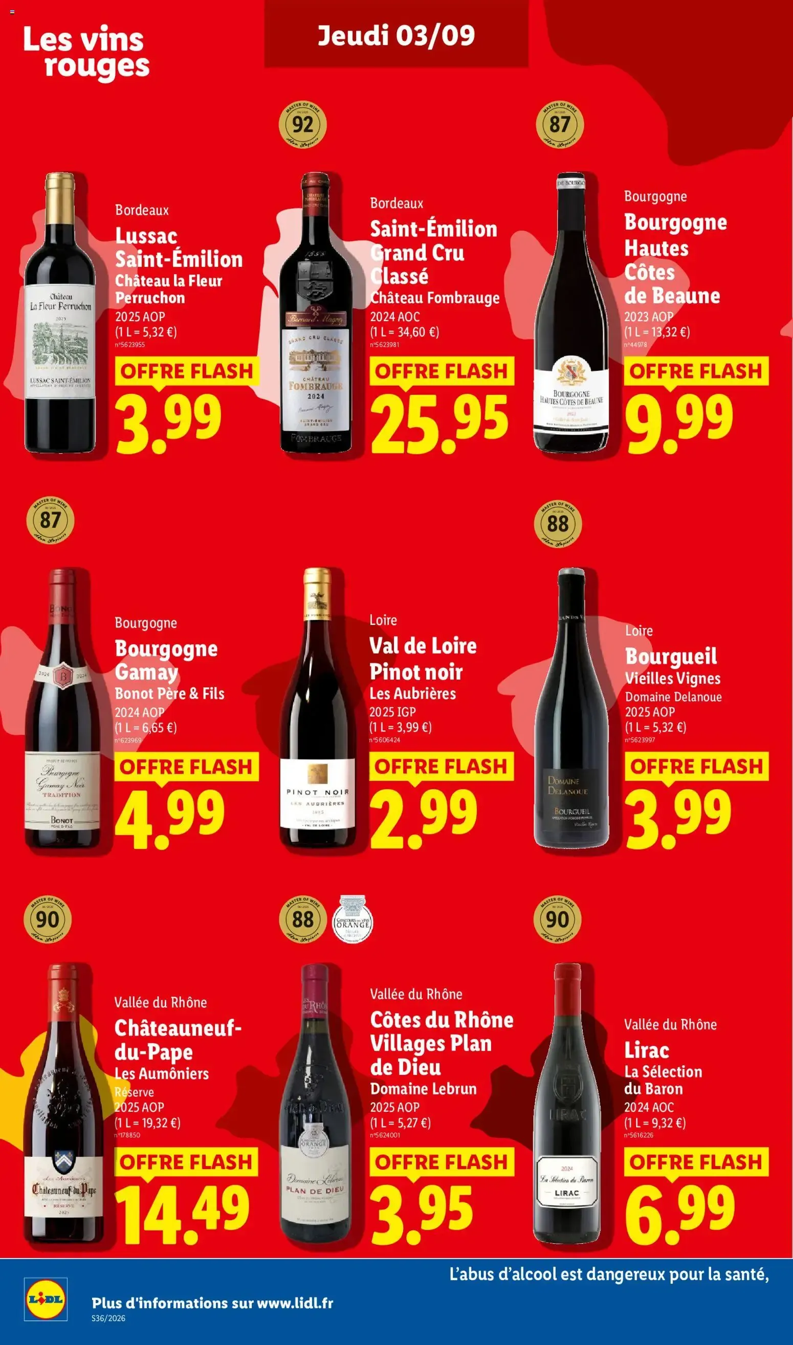 Lidl - Foire aux vins du 3 septembre au 9 septembre 2026 - Catalogue page 24