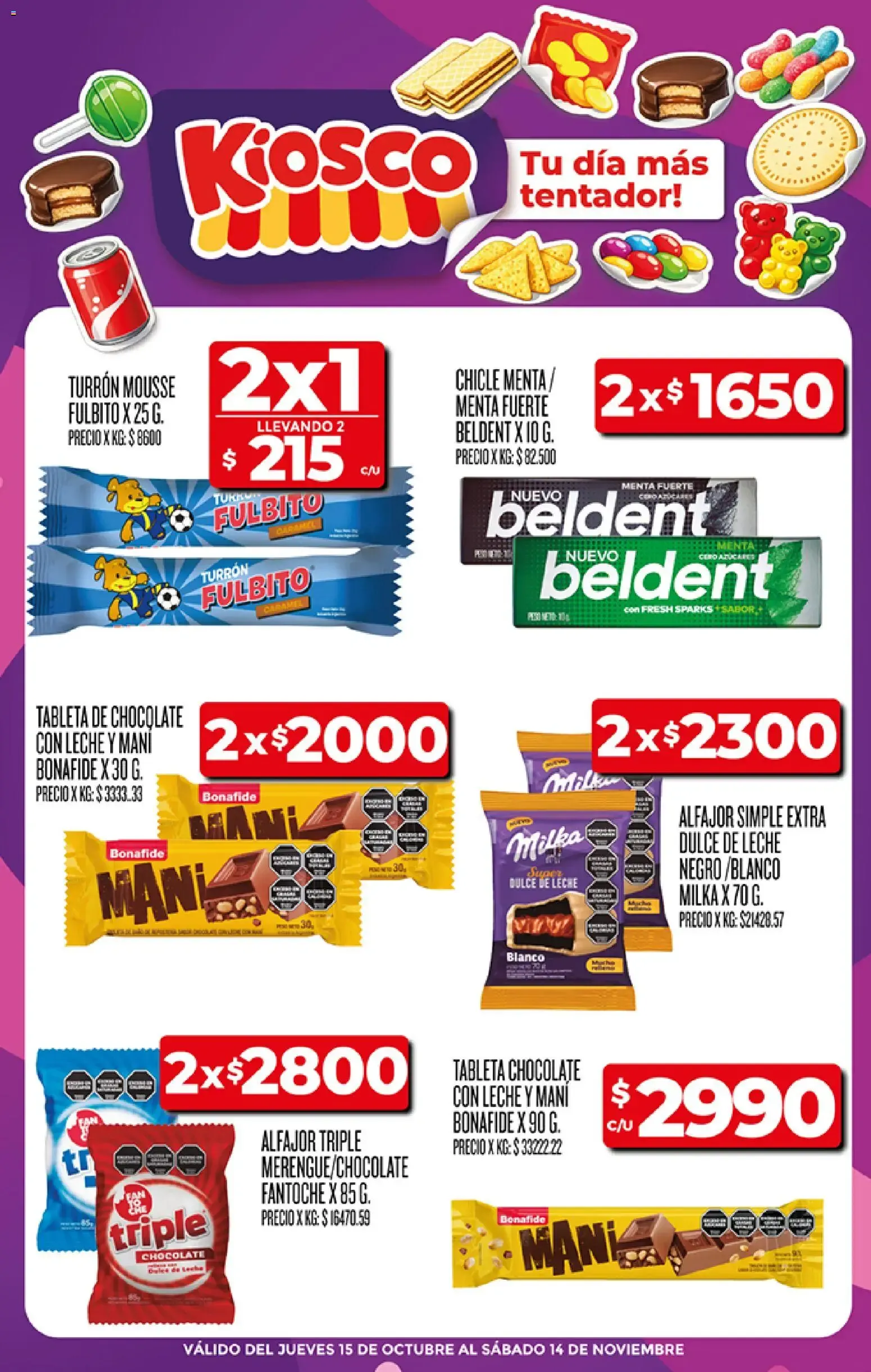 Ofertas de Kiosco 15 de octubre al 14 de noviembre 2026 - Página 2 del catálogo