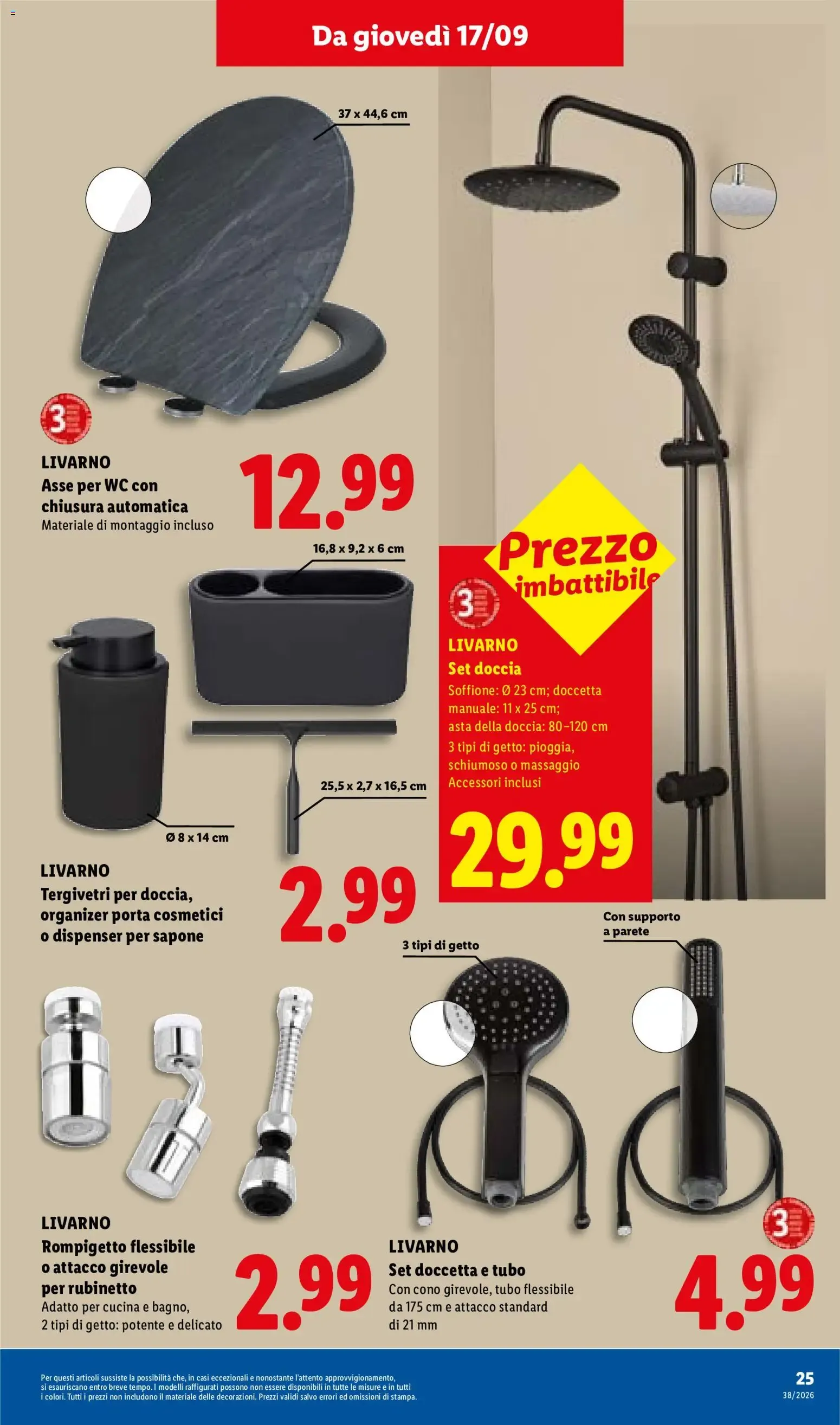 Lidl XXL Grande formato, grande convenienza y Mega Offerte da 17 settembre a 23 settembre di 2026 - Pagina del volantino 31